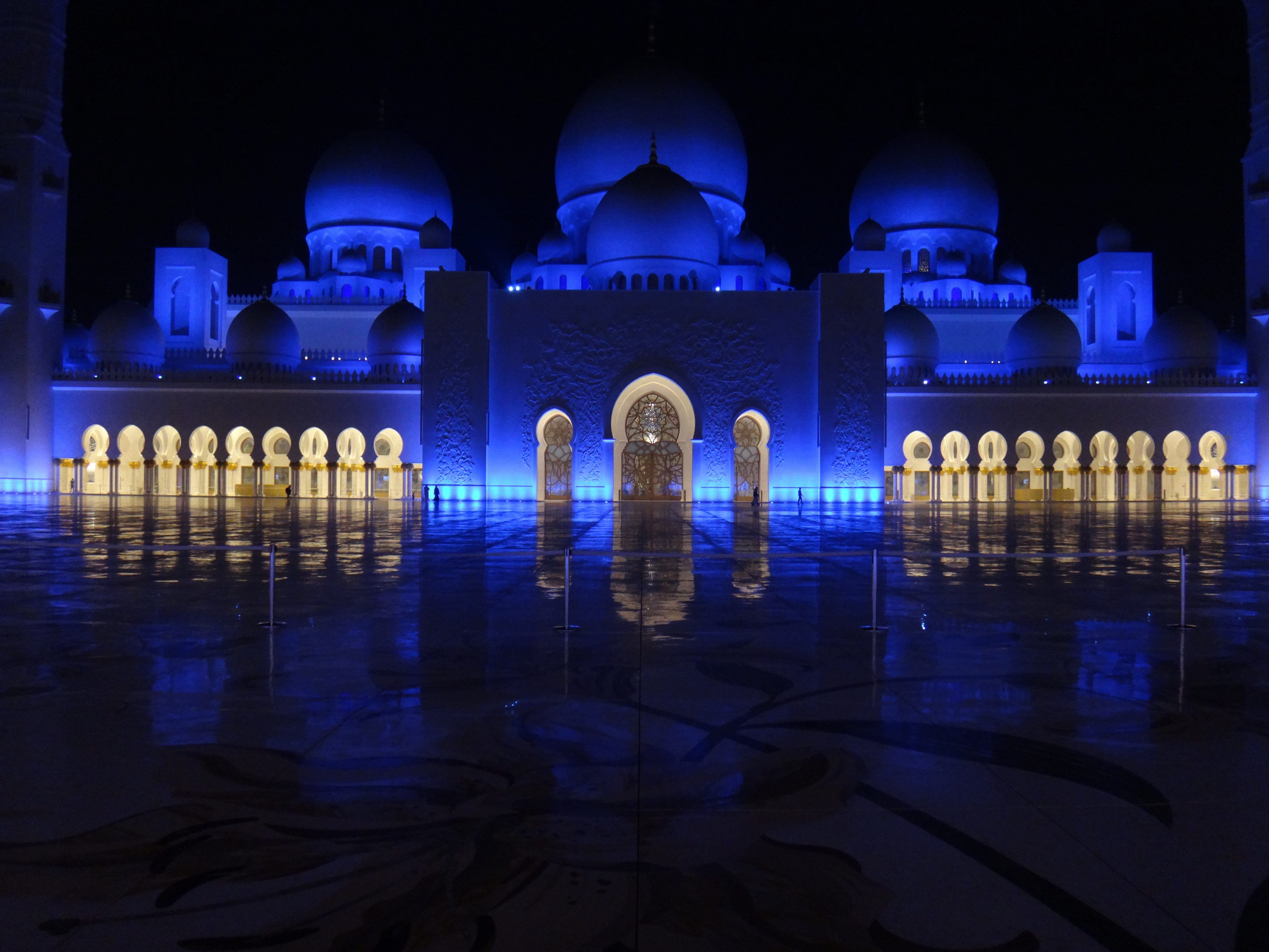 light, illuminated, reflection, architecture, evening, travel
