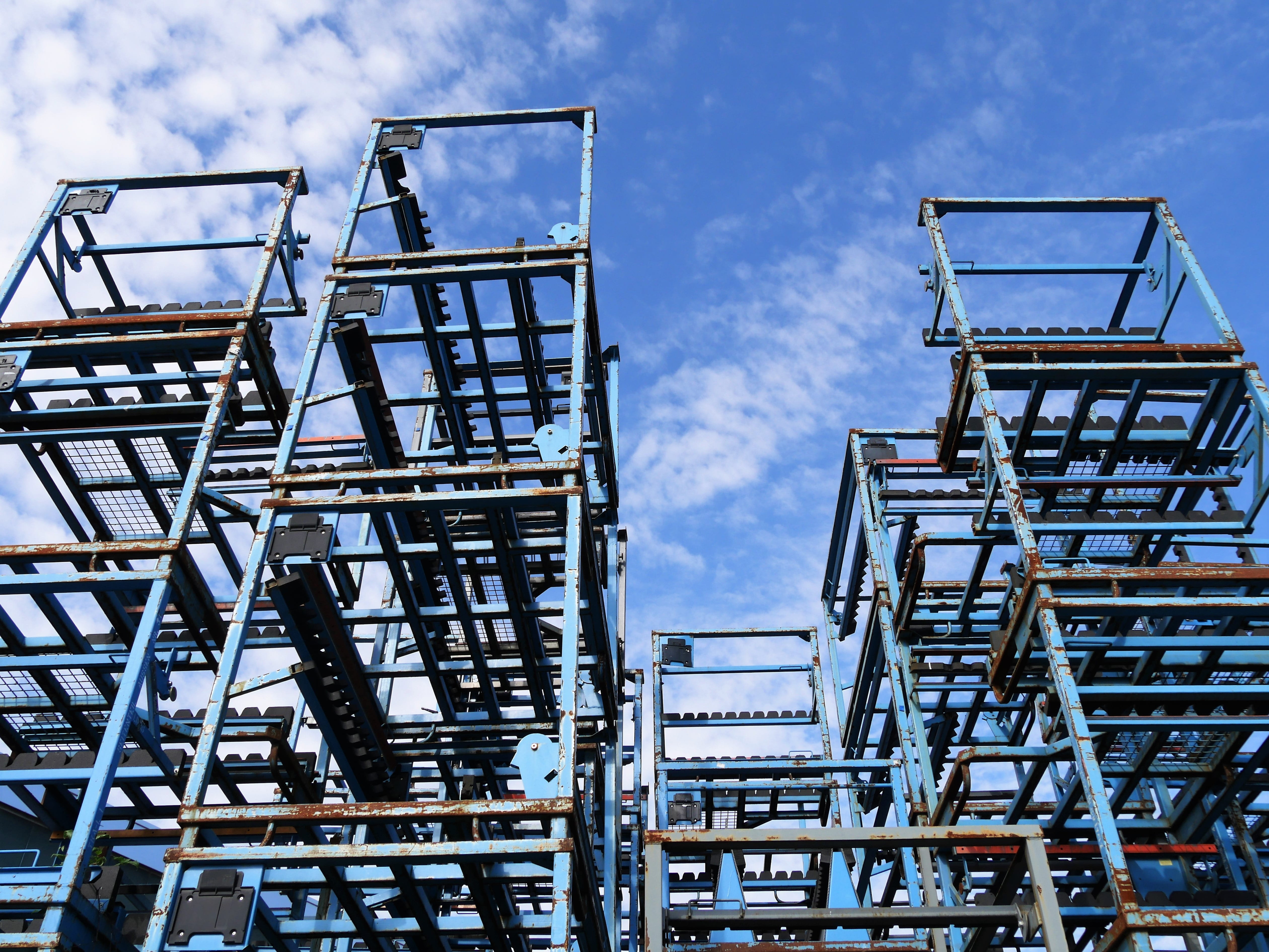 transport, frames, stack, logistics, stock, industry, packaging