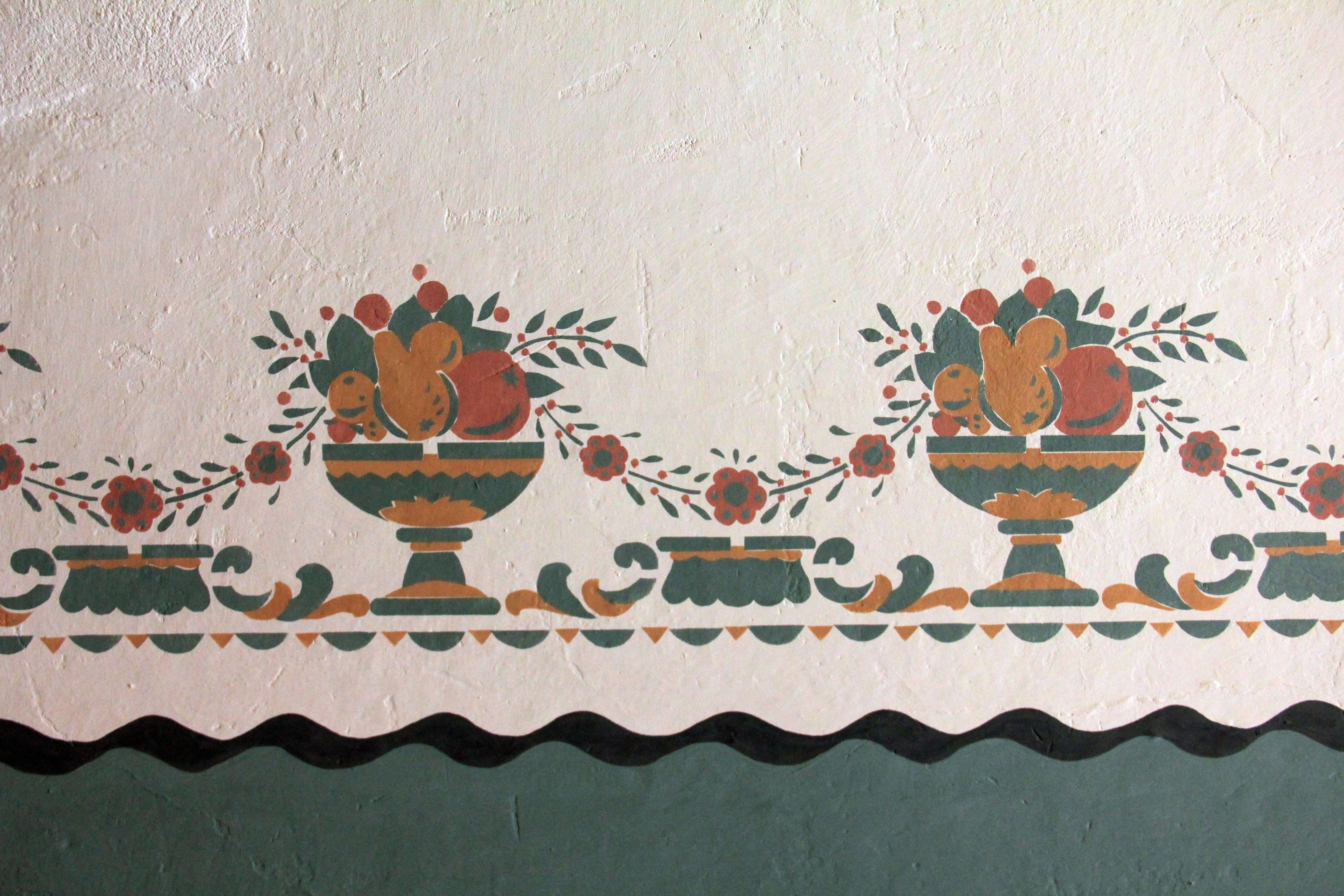 border, drawing, mural, wallpaper, live, pattern, animal representation