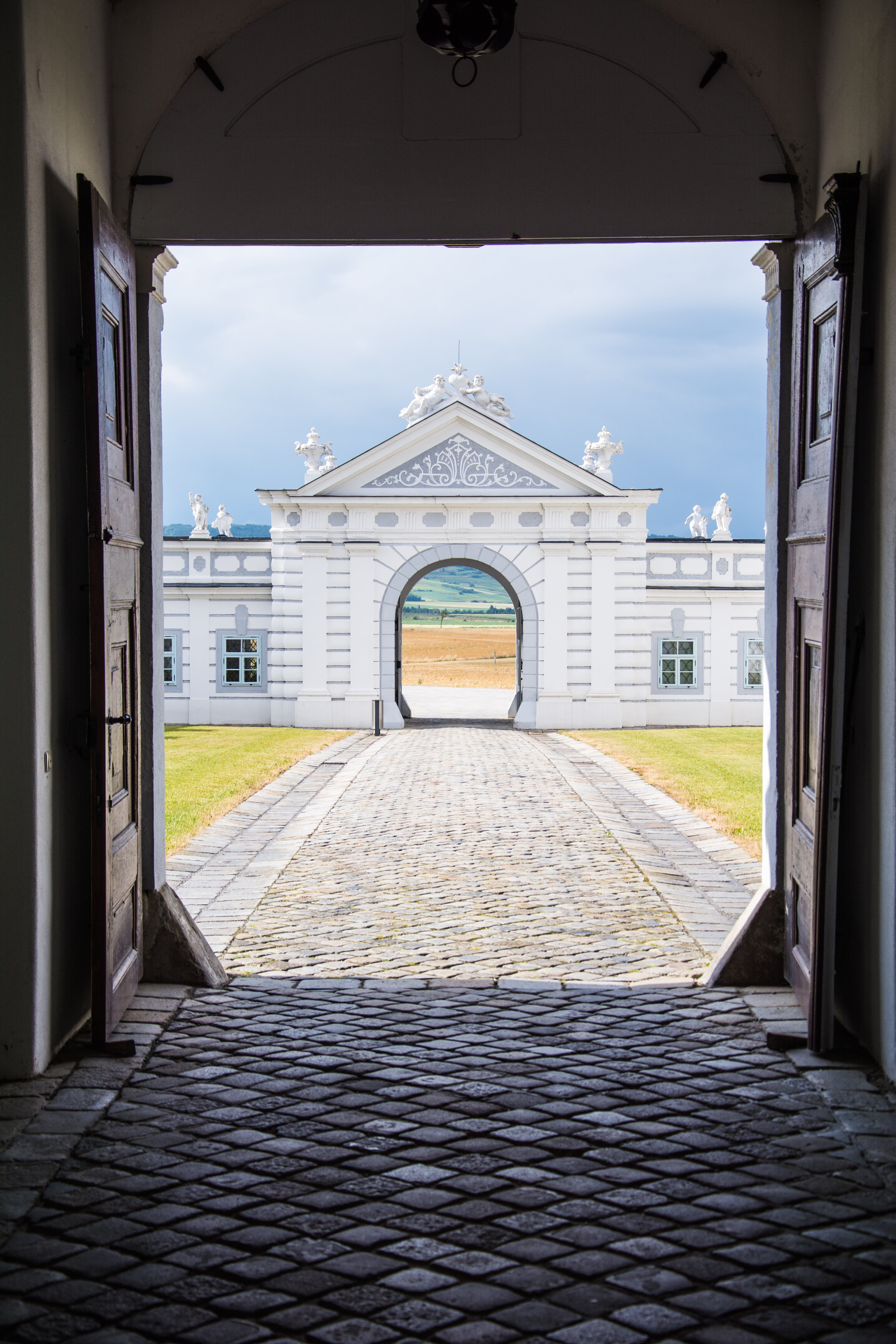 goal, monastery, input, gateway, historically, old, intake