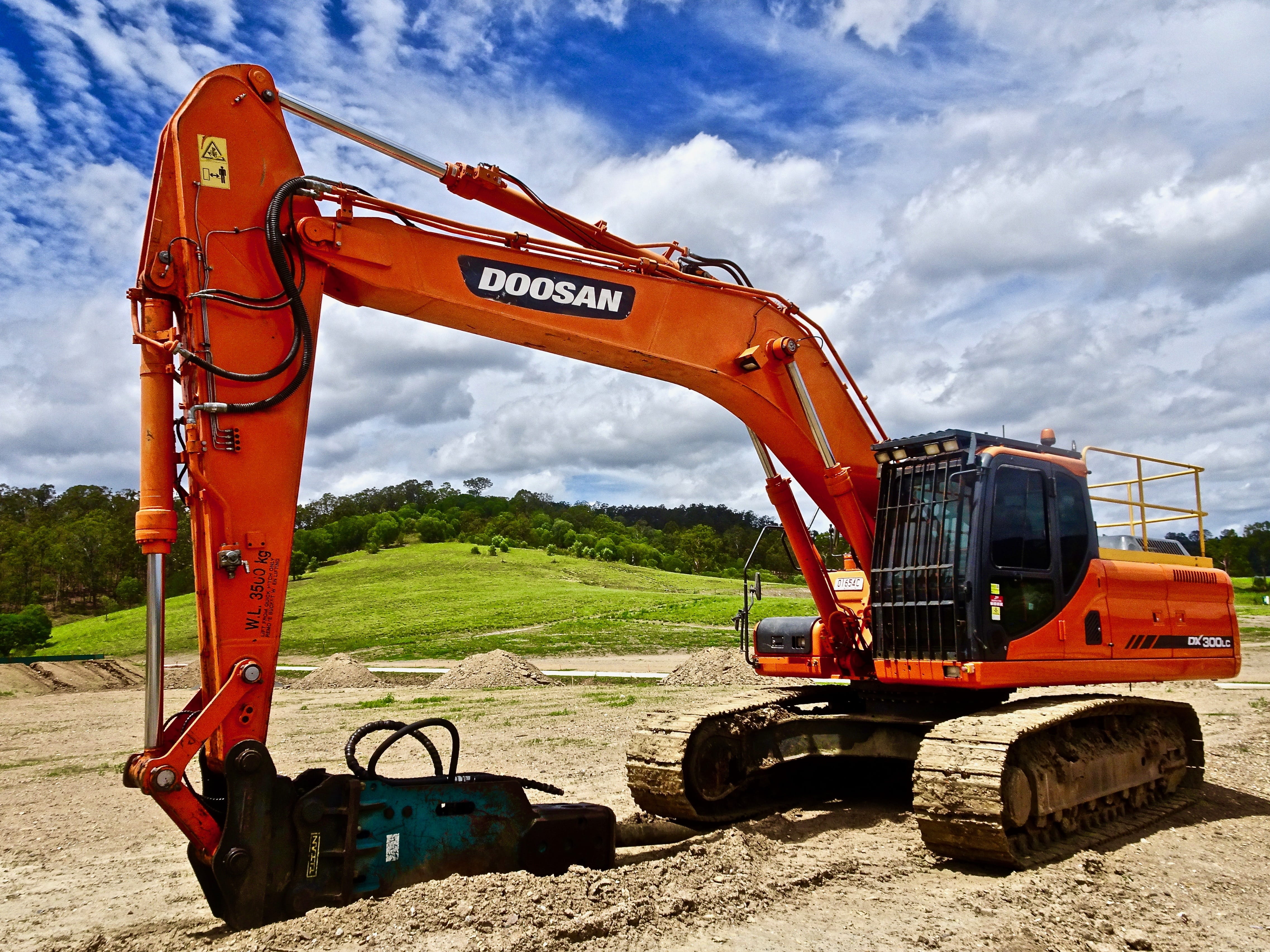 Machinery, Digger, Excavator, construction, equipment, earthmover