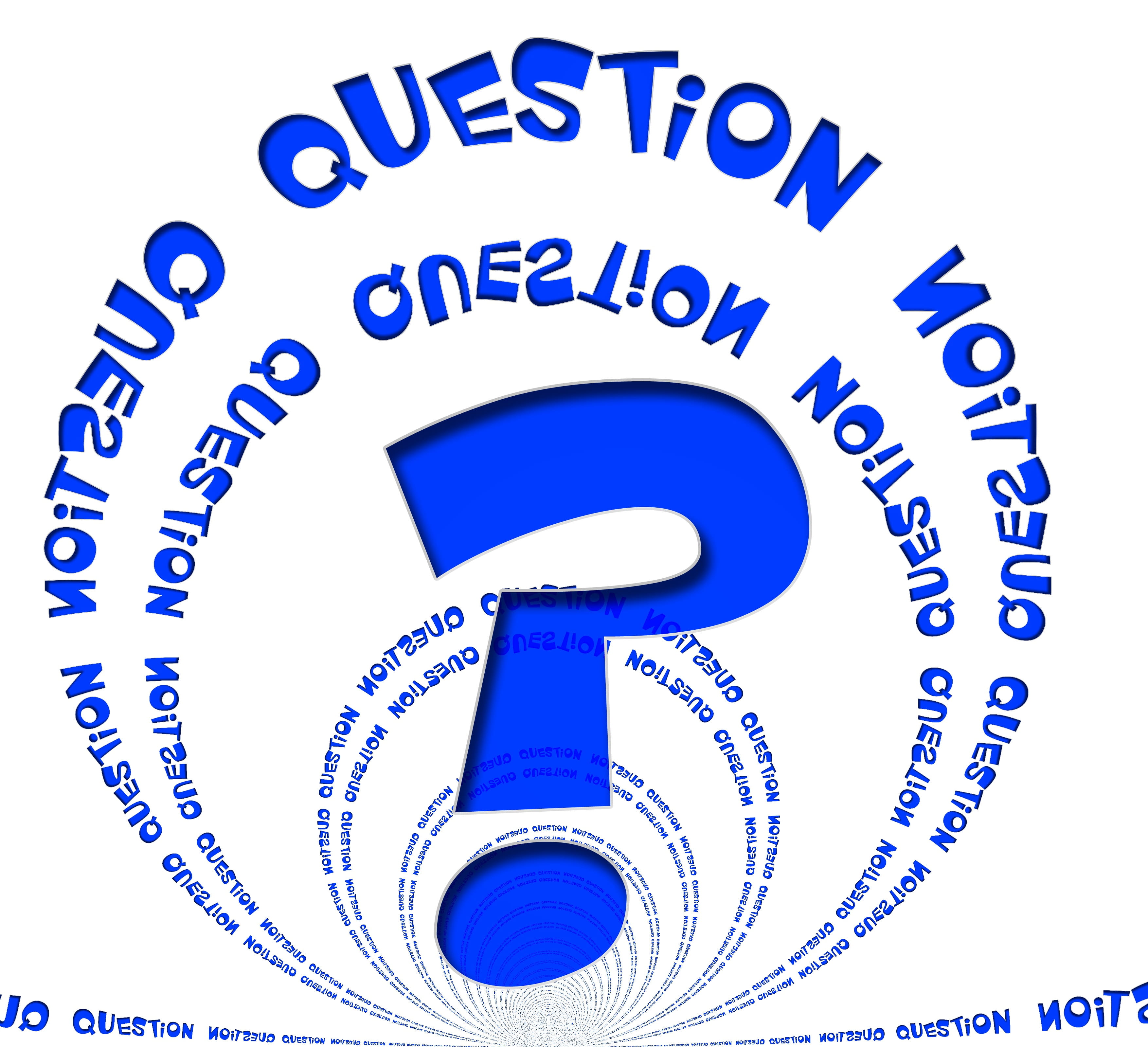 Question Mark, Punctuation Marks, request, matter, requests, response