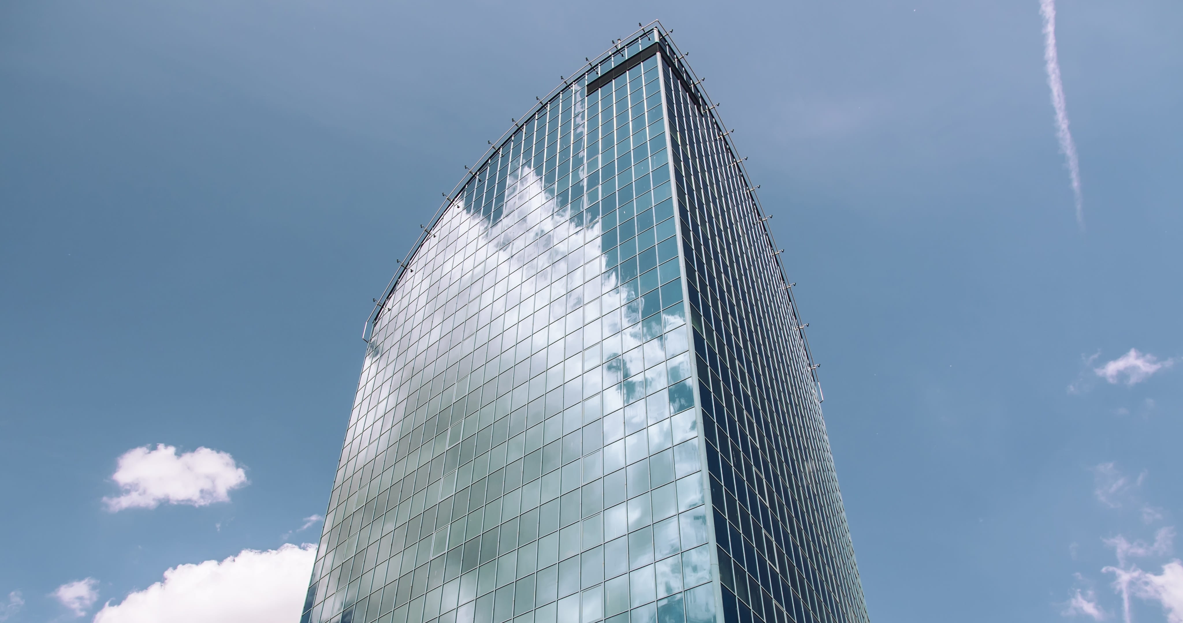 architecture, building, infrastructure, cloud, reflection, sky
