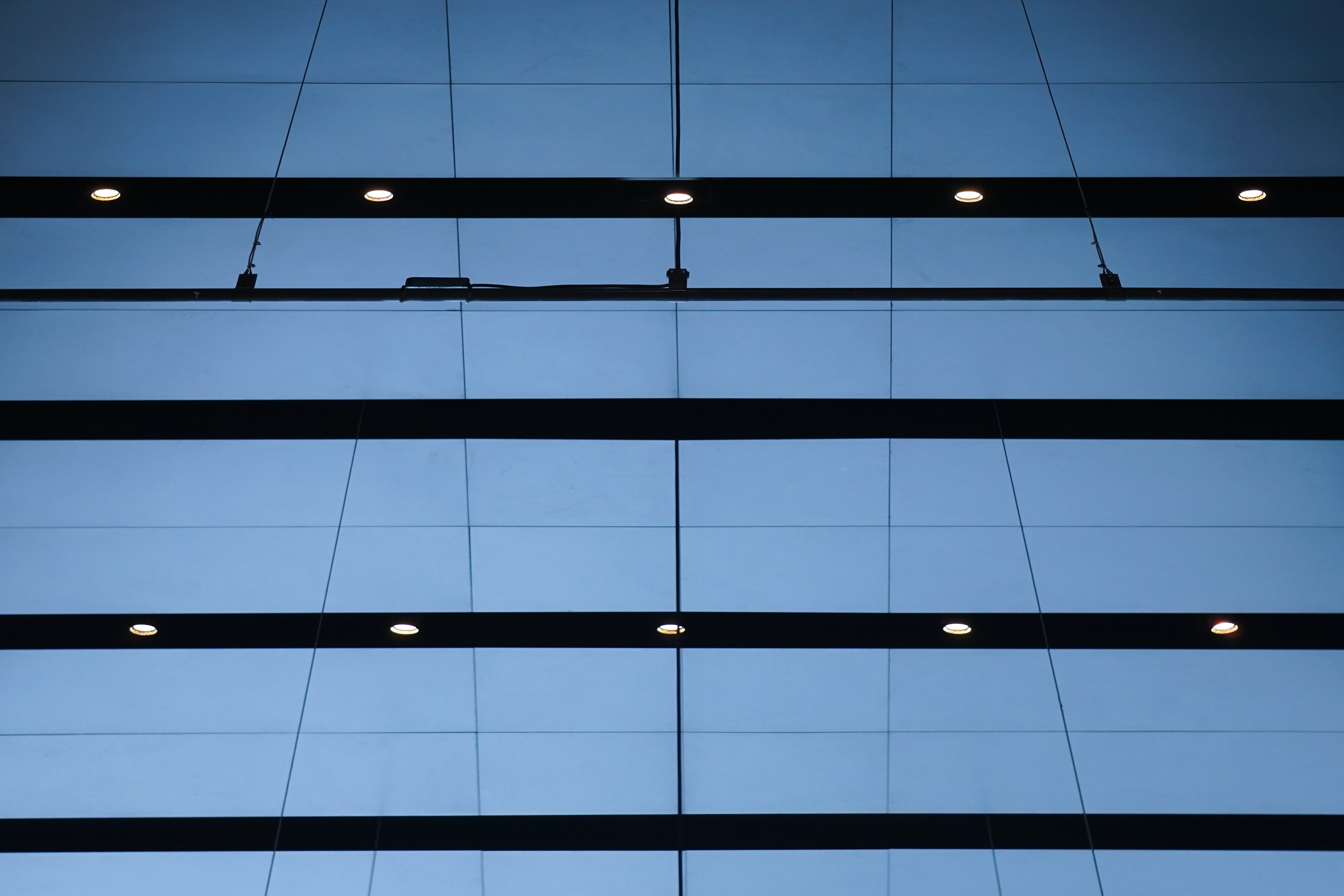 geometry, monotonous, low profile, built structure, low angle view