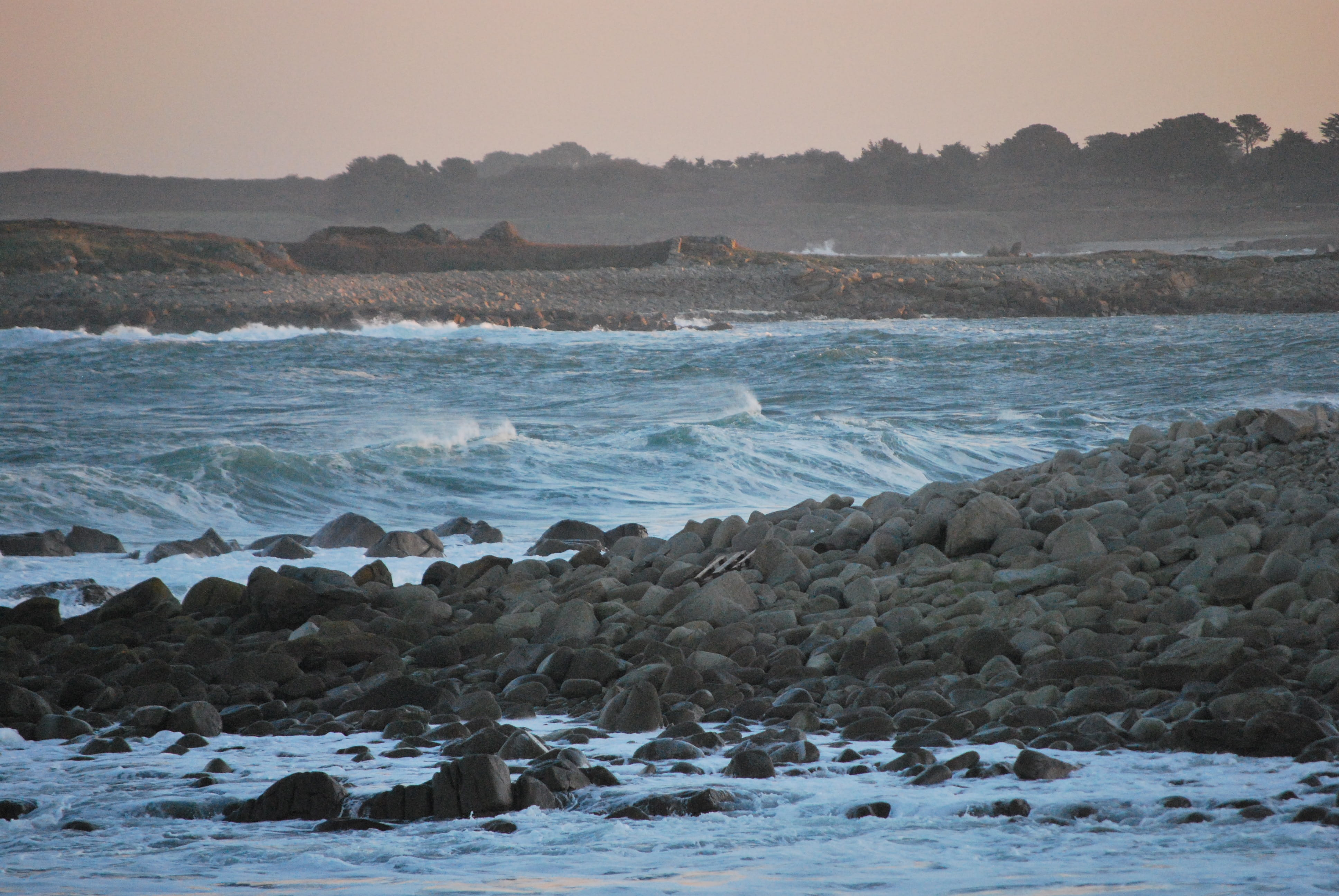 sea, ocean, side, beach, wave, rock, water, rock - object, solid