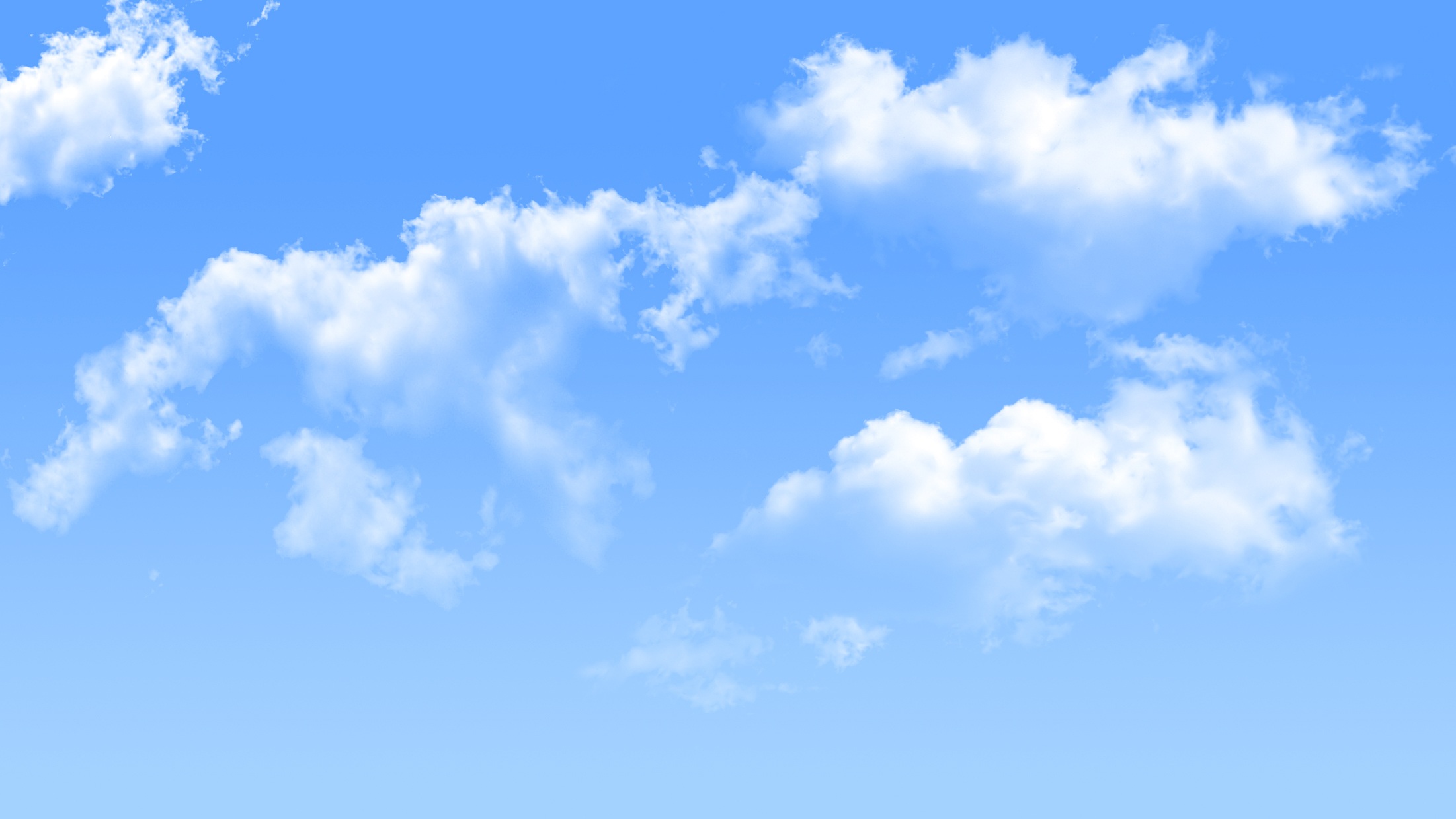 blue sky with clouds, background, nature, climate, clear, photo