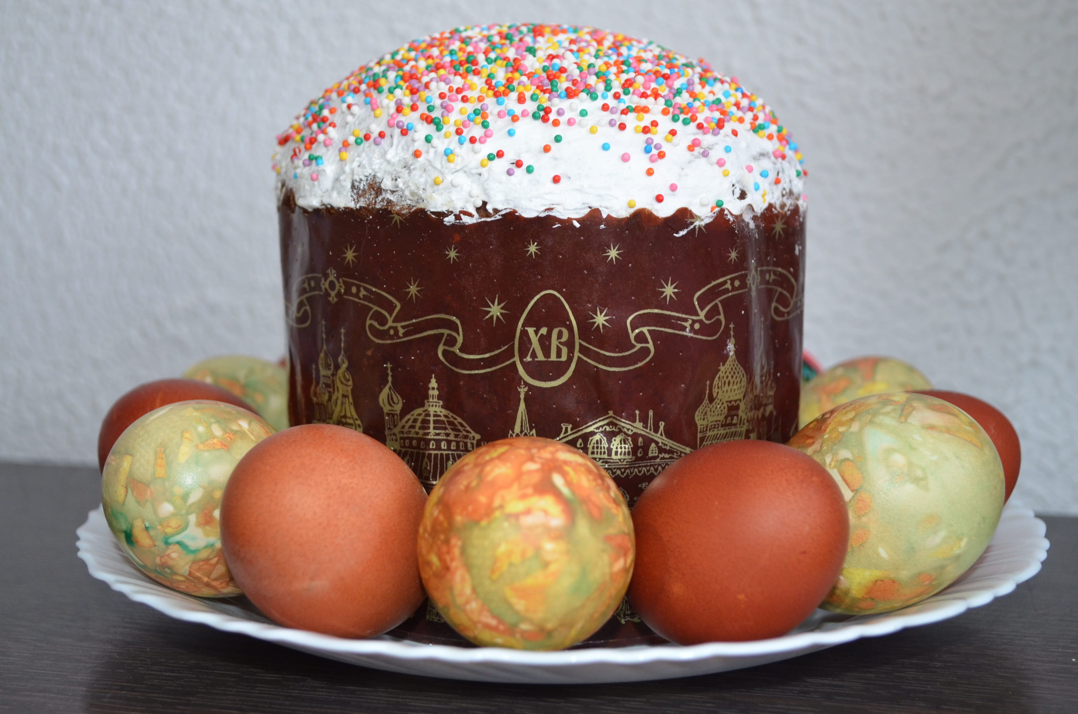 Easter, Cake, Christ Is Risen, easter cake, eggs, holiday, easter baking