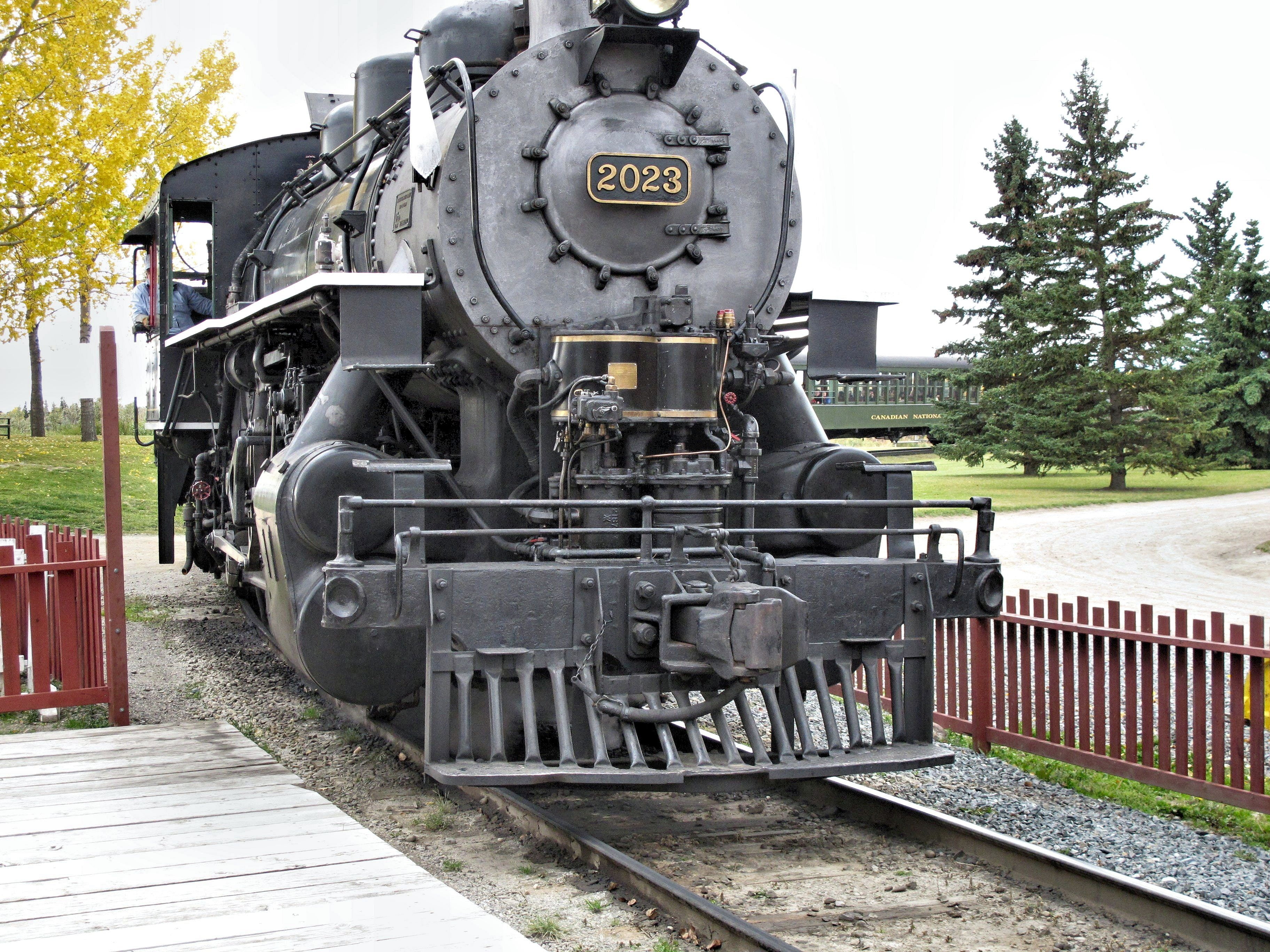 train, old train engine, heritage, canada, rail transportation