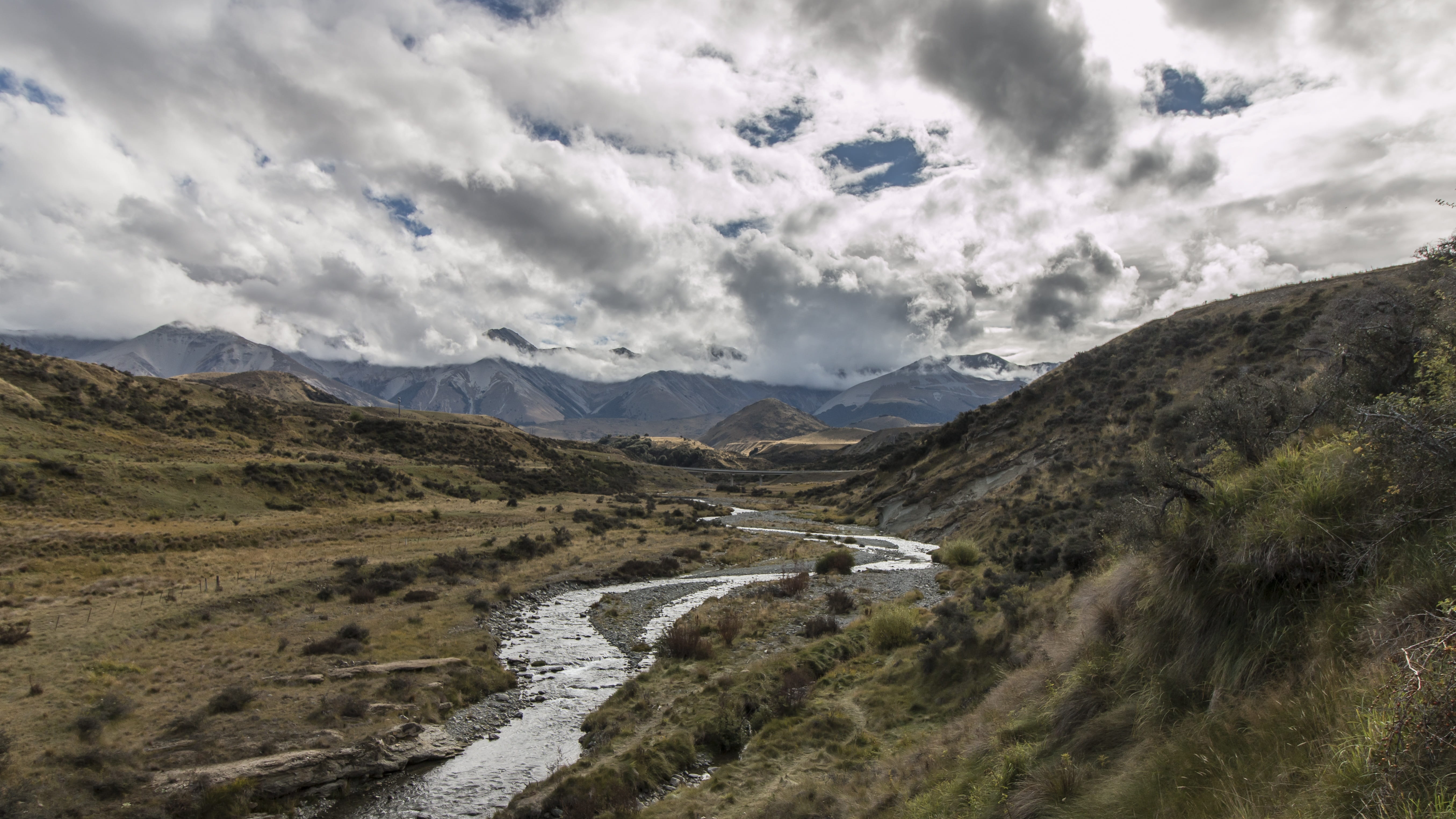 nature, sky, clouds, mountain, mountain landscape, cloud - sky