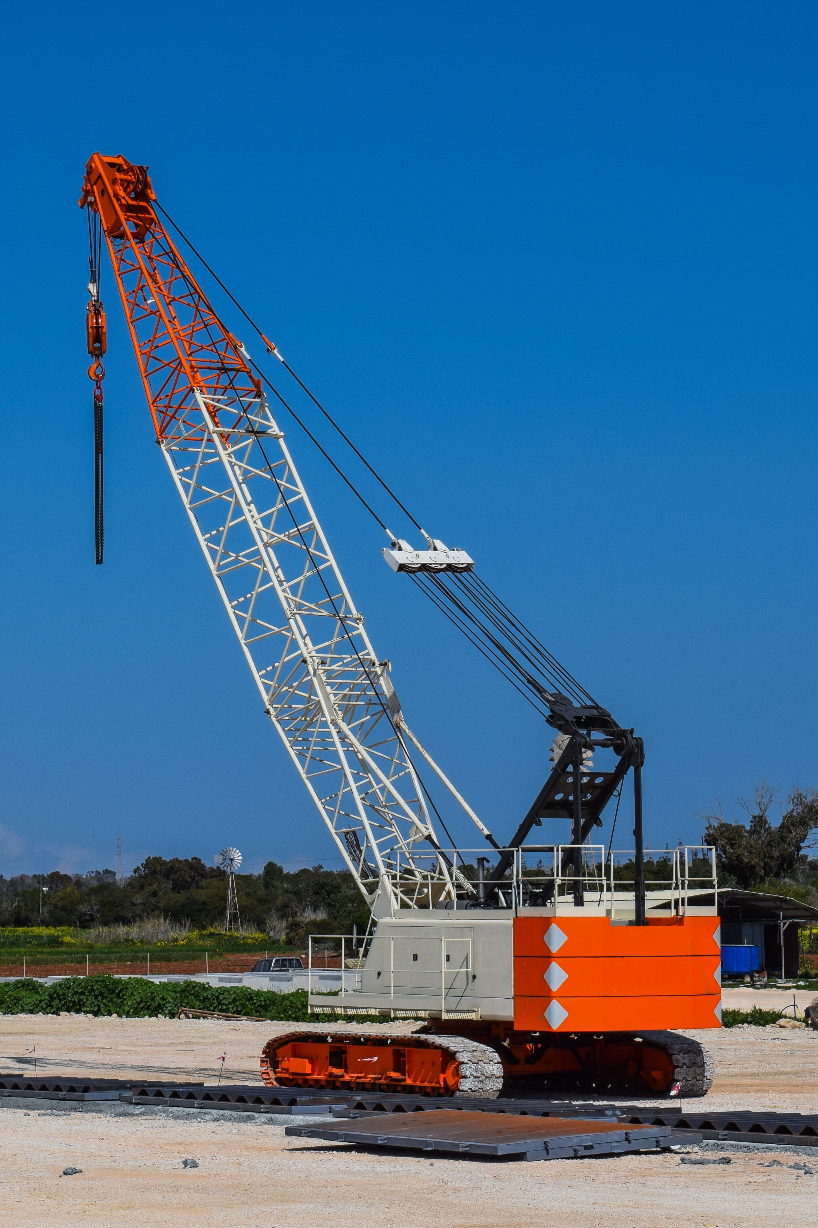 crane, construction site, development, steel, engineering, equipment