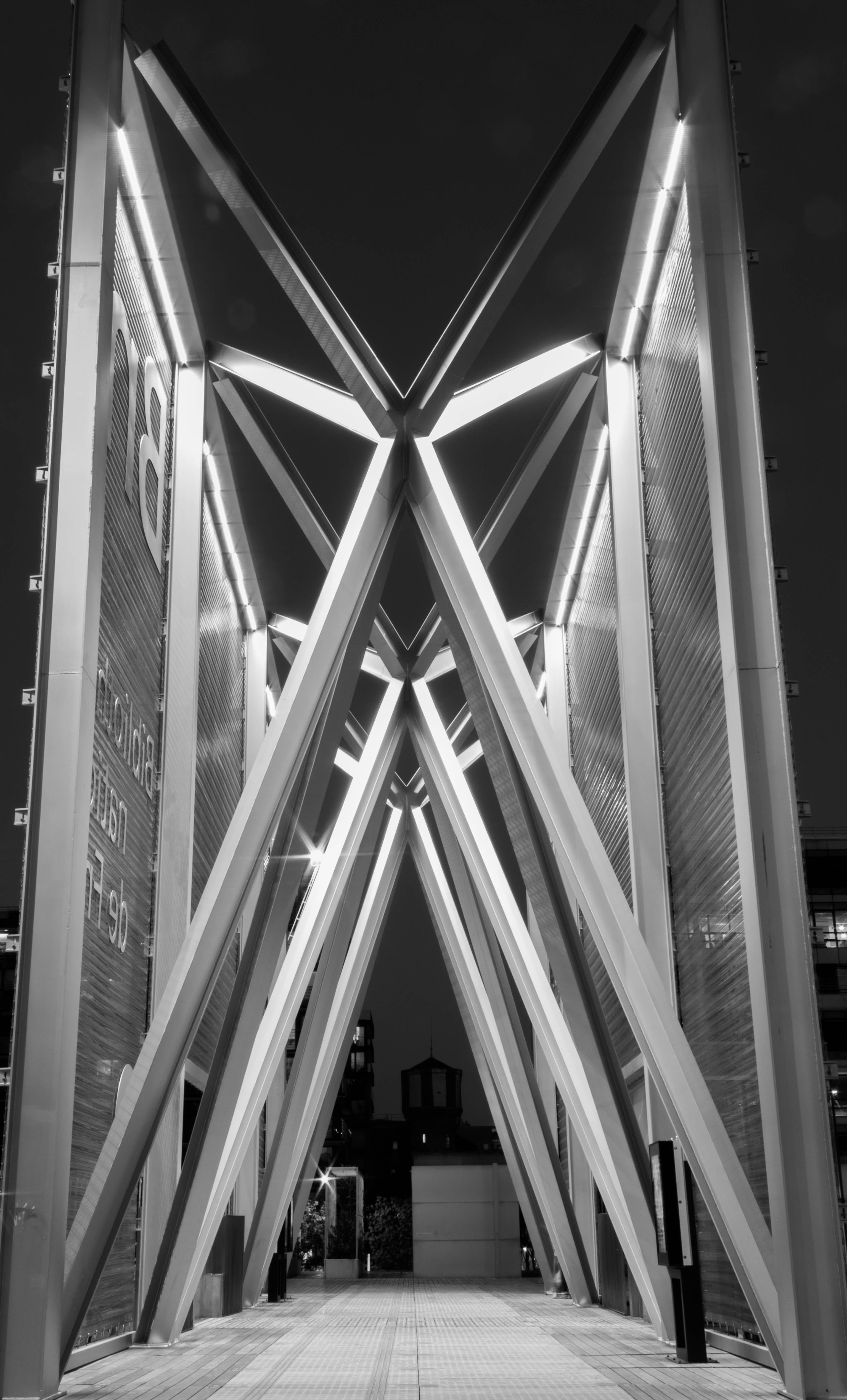spider, paris, light, built structure, architecture, no people