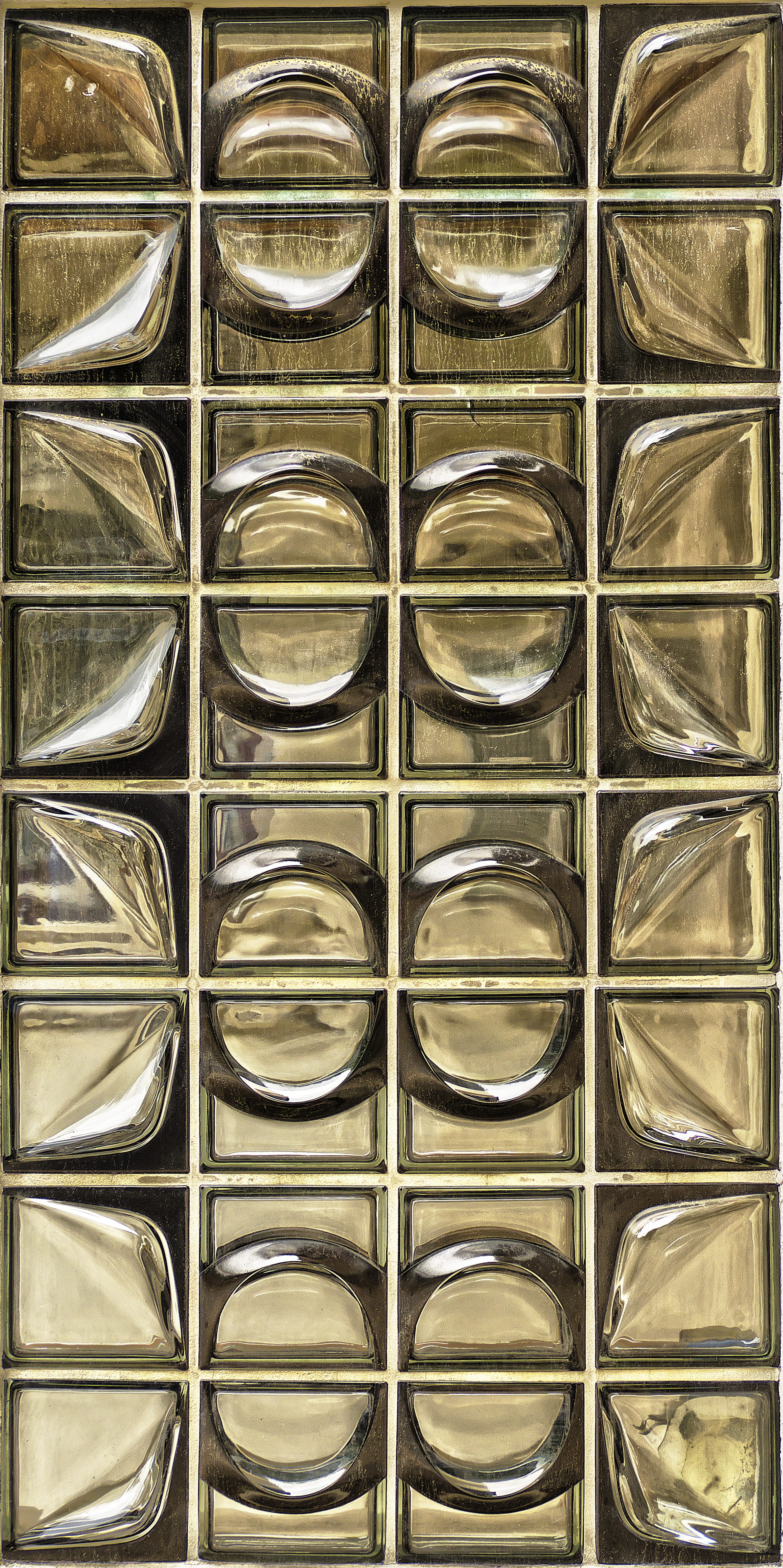 glass blocks, window, structure, pattern, facade, wall, building