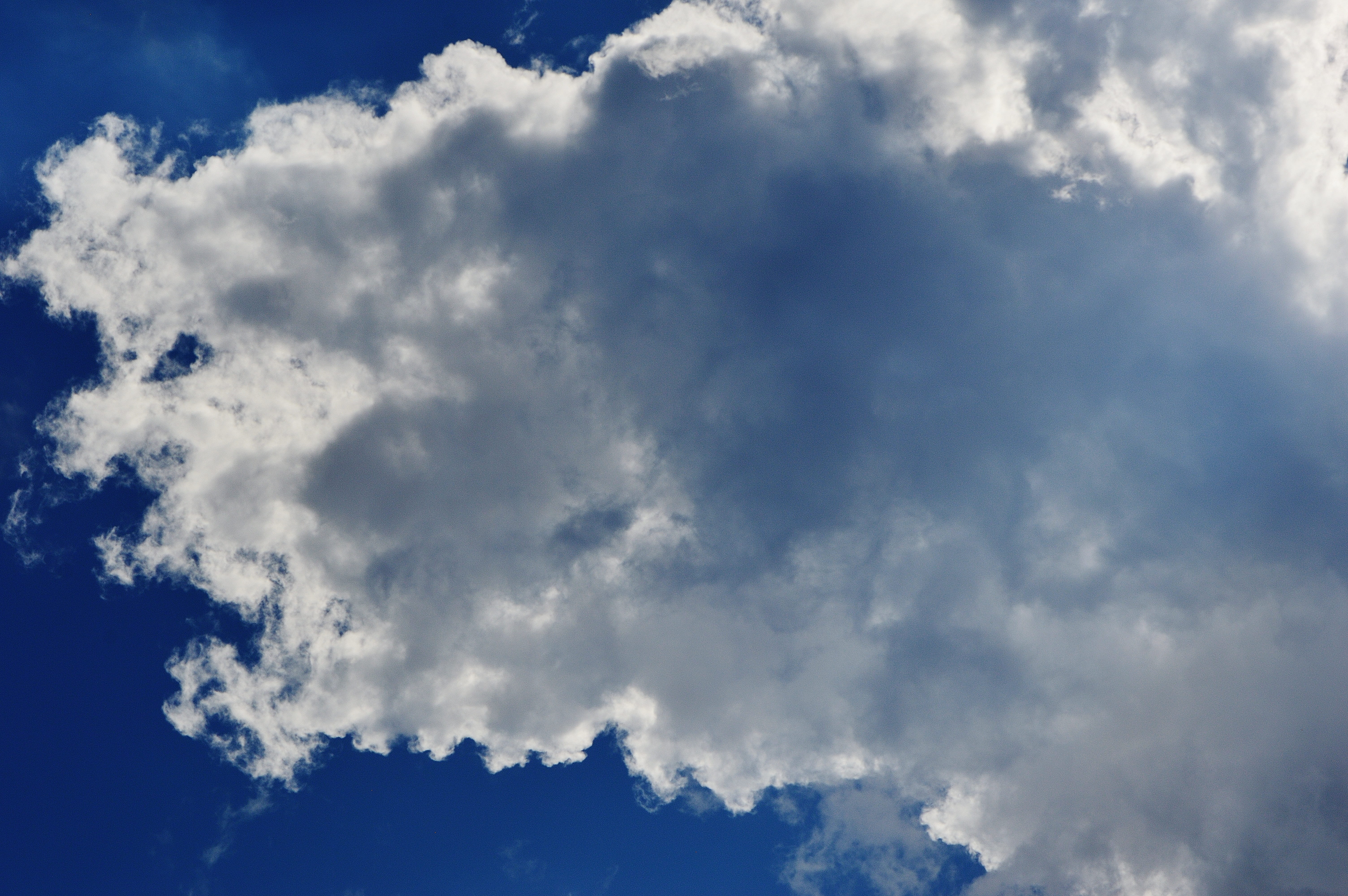 Clouds, White, sky, blue, cloud - sky, backgrounds, nature