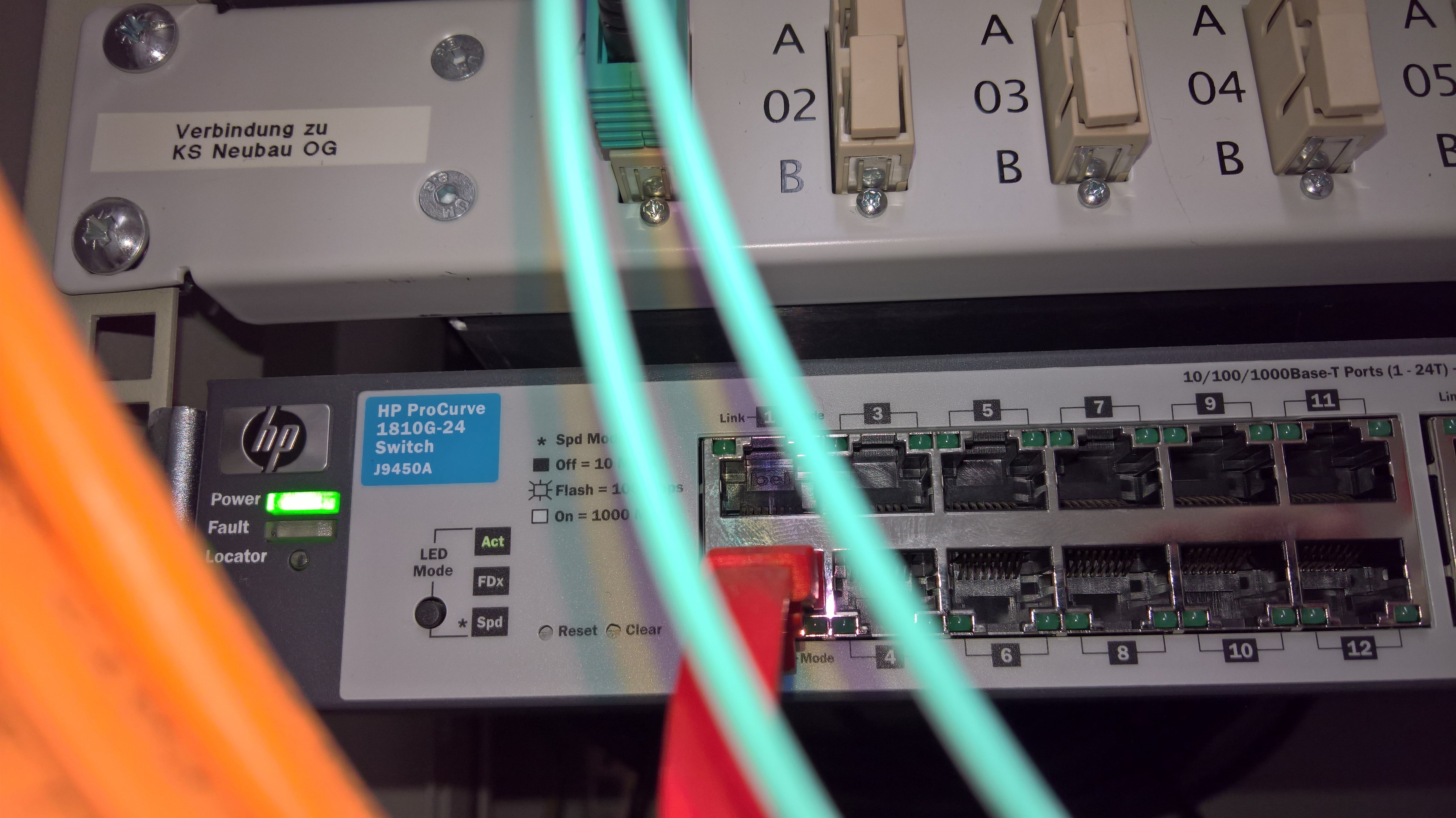 network, switch, patch cable, ethernet, glass fiber, network technology
