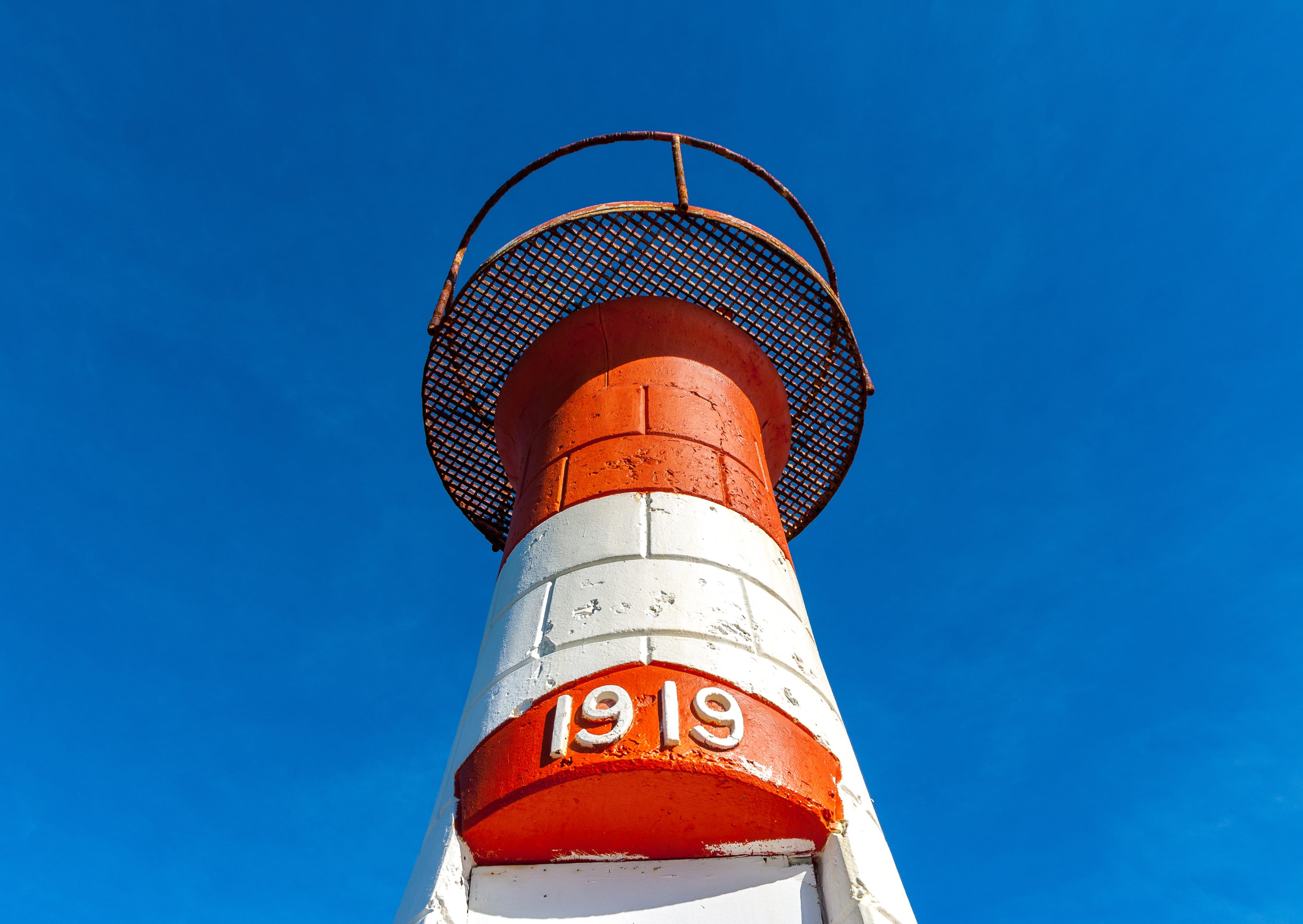Lighthouse, Tower, Sky, Blue, Blue Sky, structure, landmark