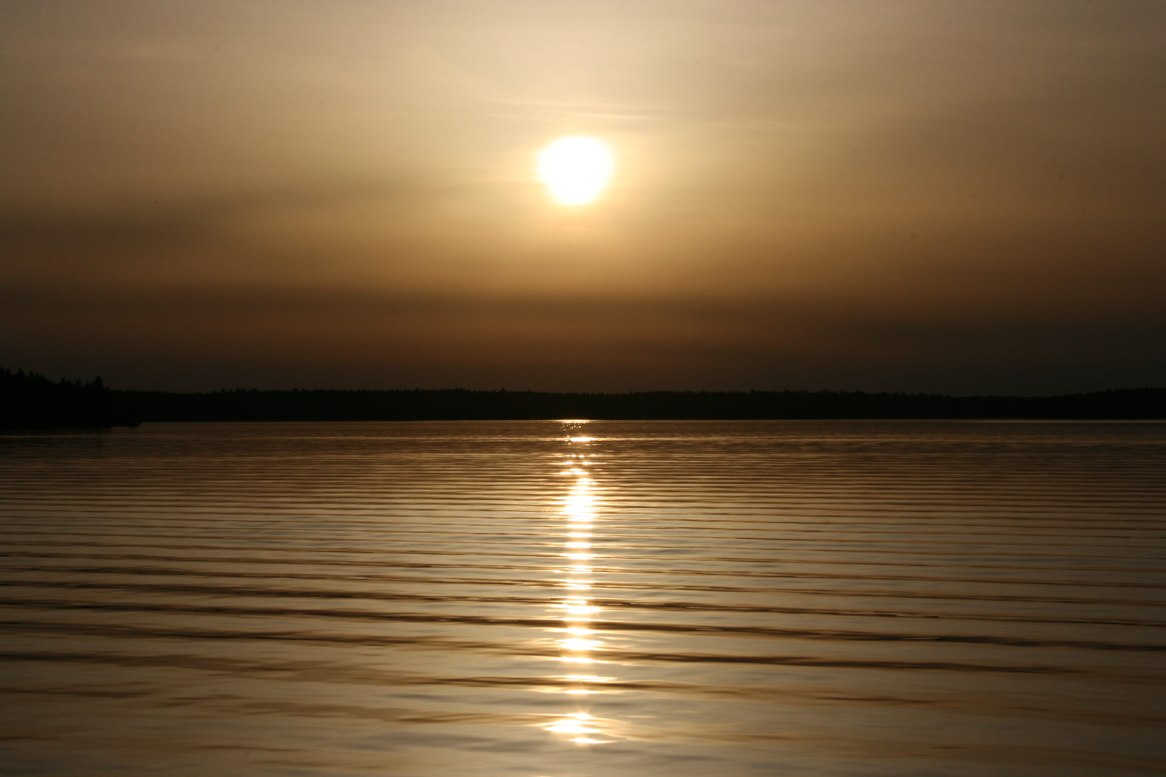 sunset, mirror, water, waves, cloud, reflection, sky, scenics - nature
