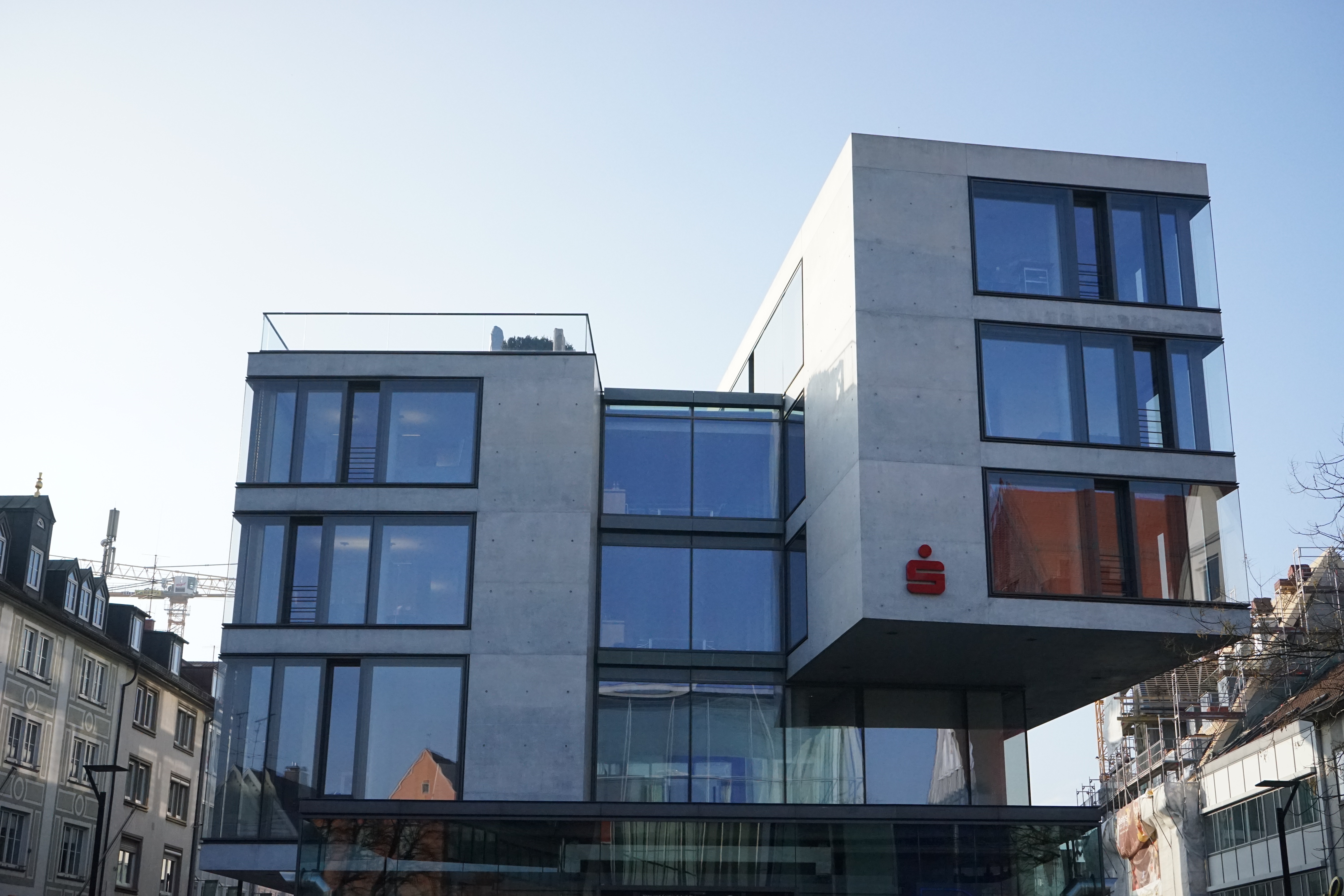 building, modern, architecture, design, concrete construction