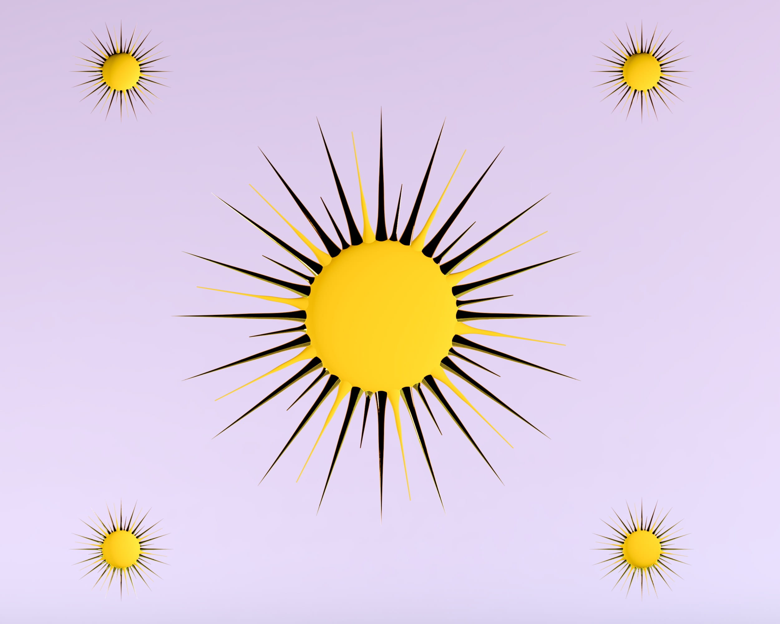 star, sun, background, rays, 3d, rendering, button, yellow