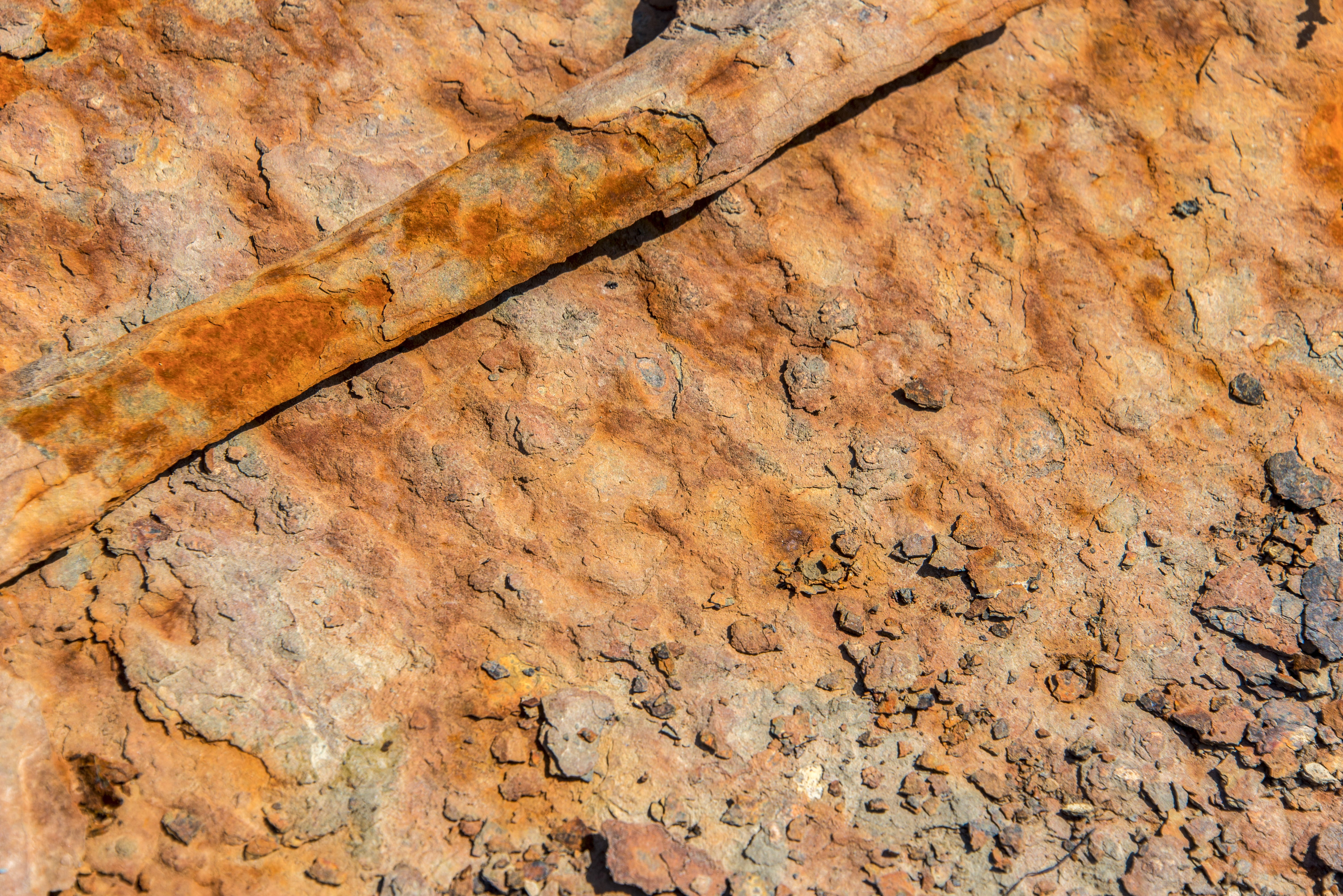 peeling paint, rust, orange, old, backgrounds, full frame, textured