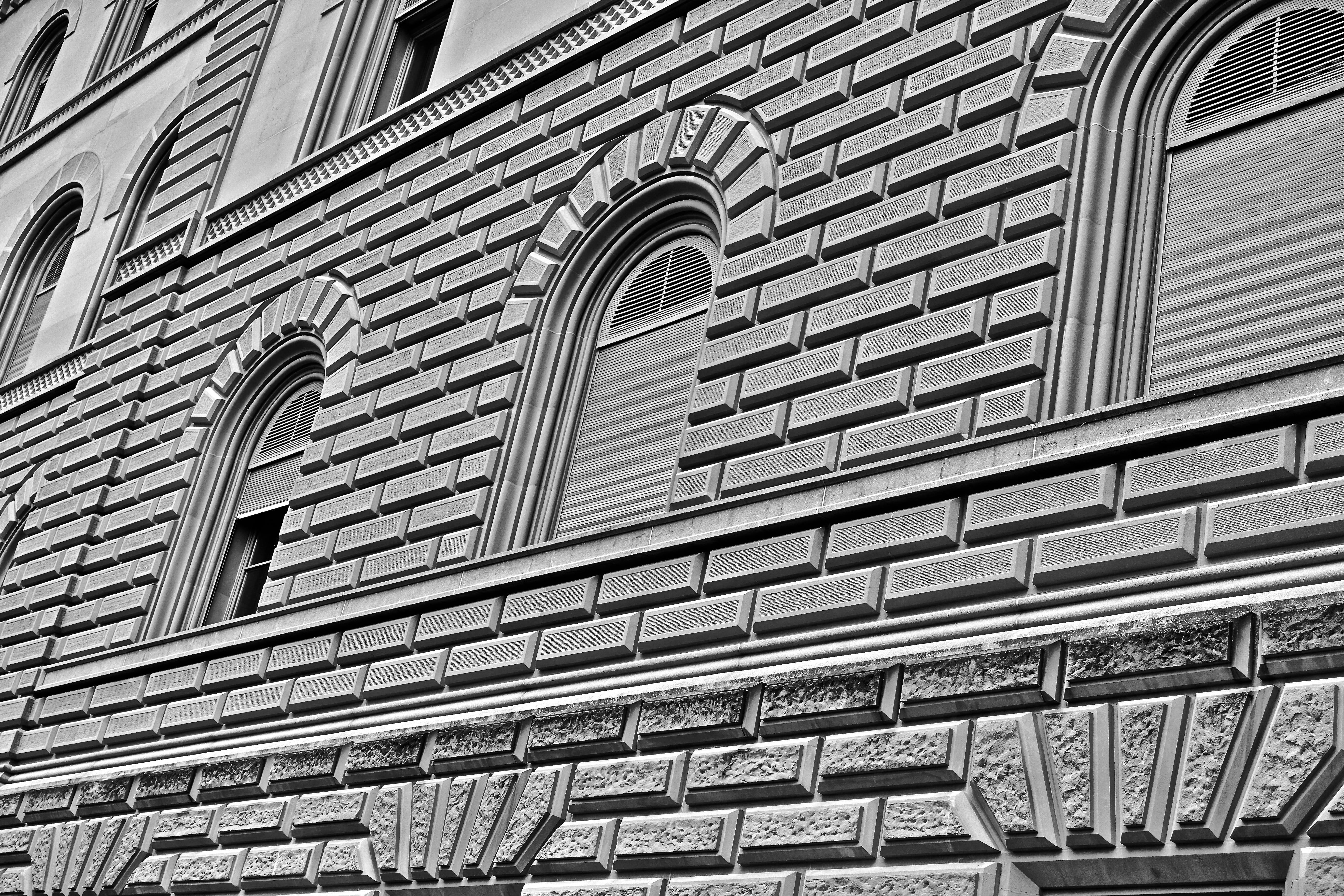 brickwork, stone, building, facade, material, pattern, architecture