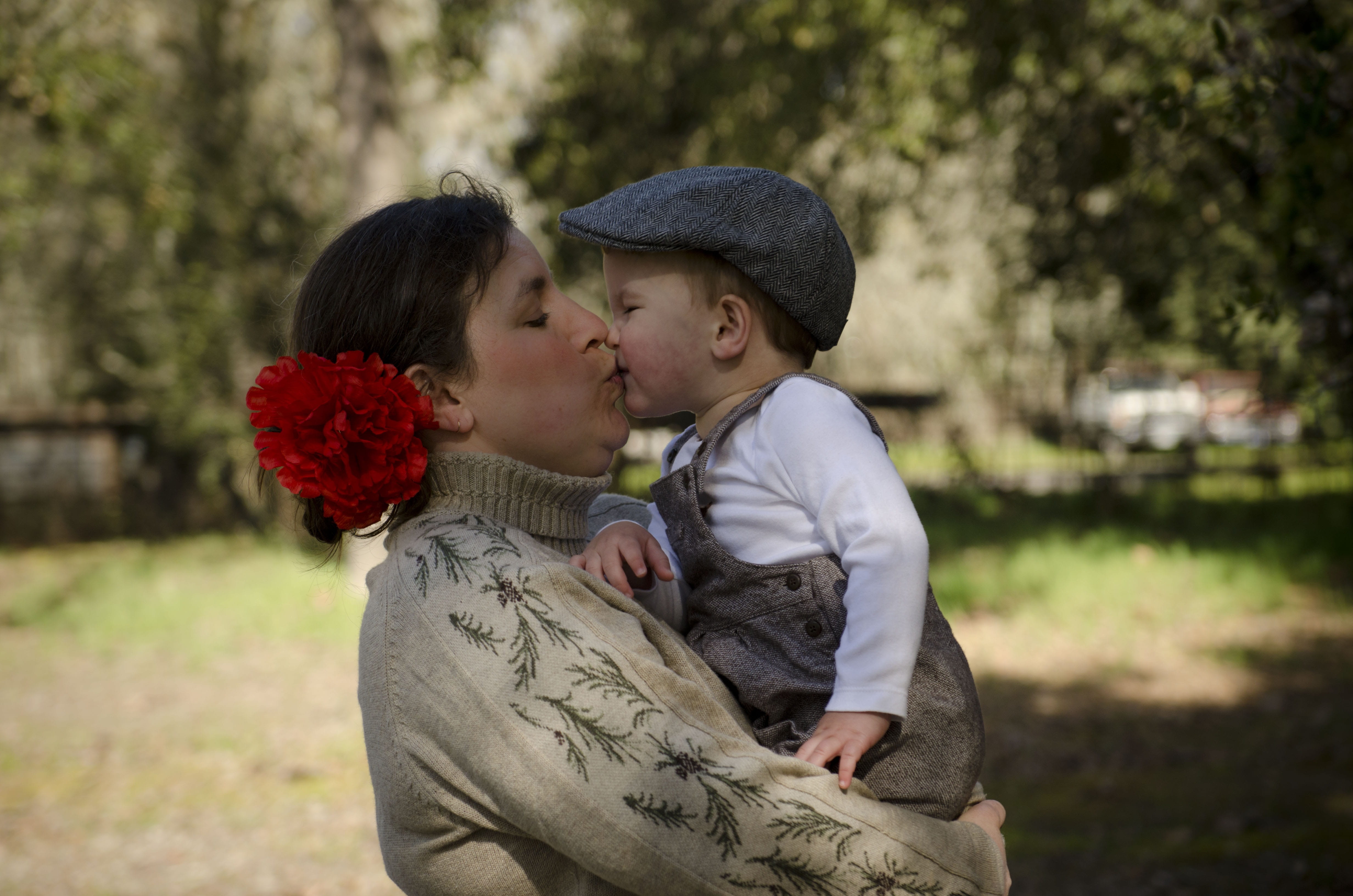 Mother, Son, Motherhood, Mom, together, mother and son, kiss