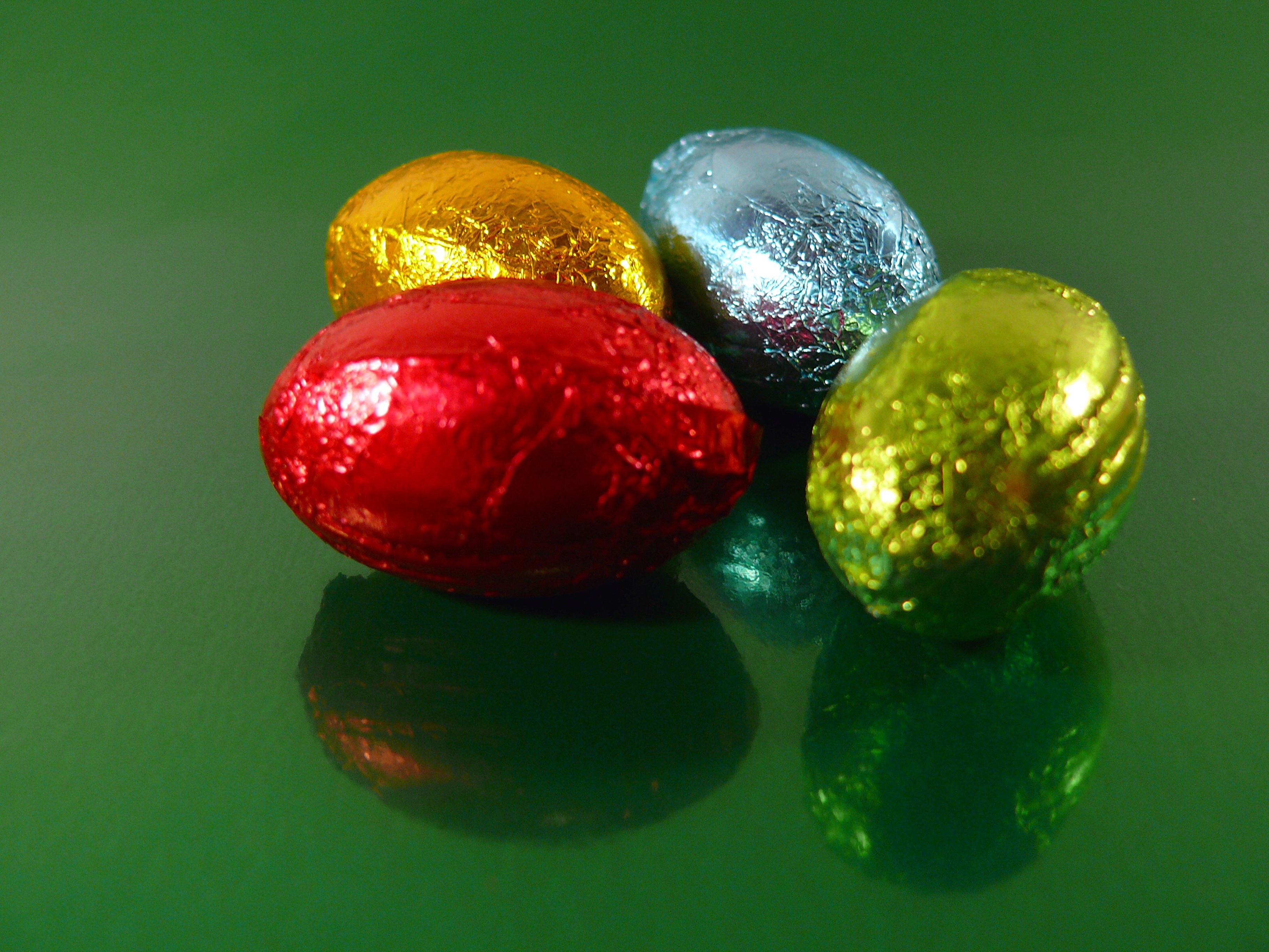 easter, eggs, spring, holiday, easter eggs, chocolate, still life