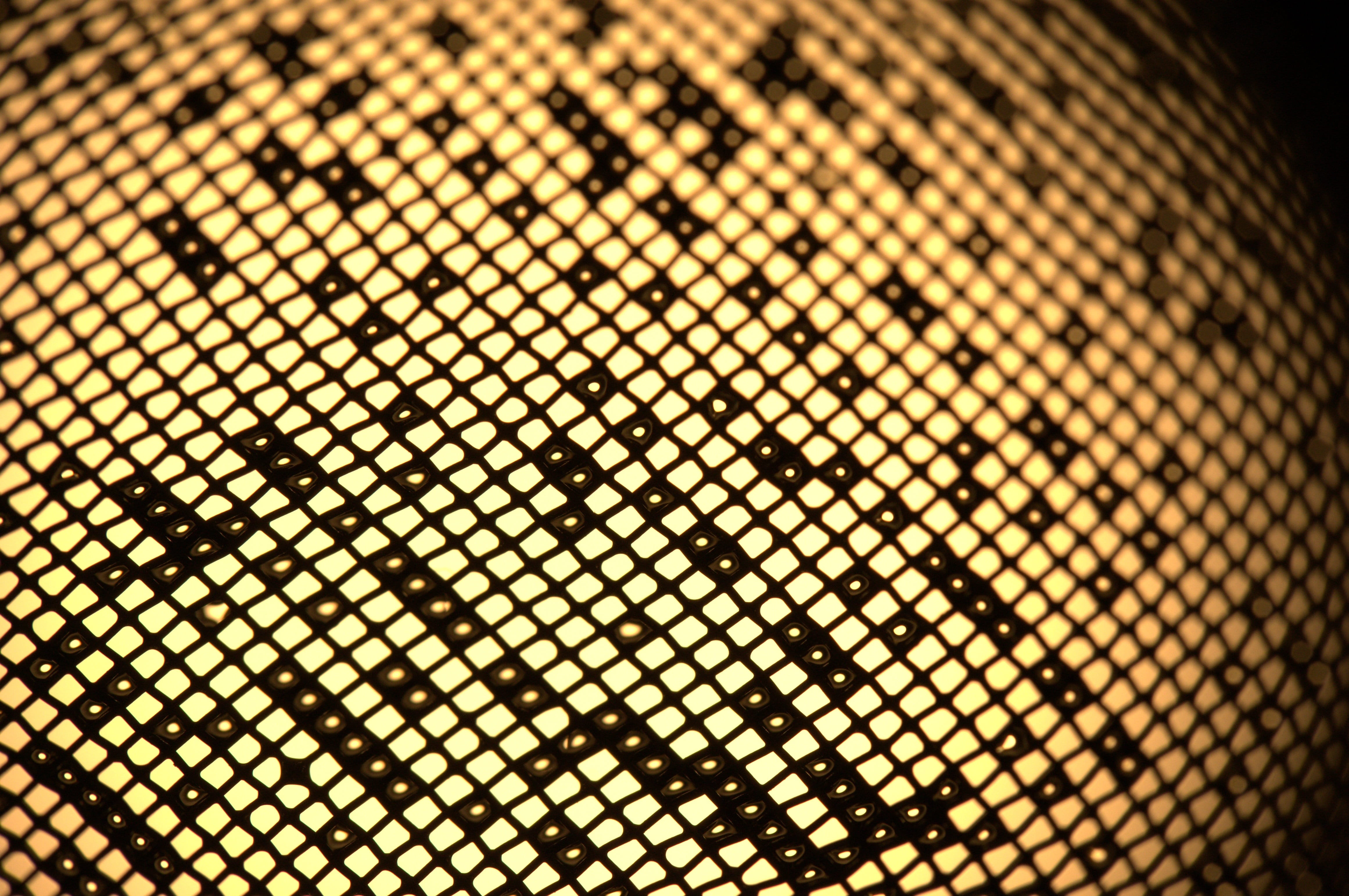 strainer, network, yellow, light, grating, drop, pattern, backgrounds