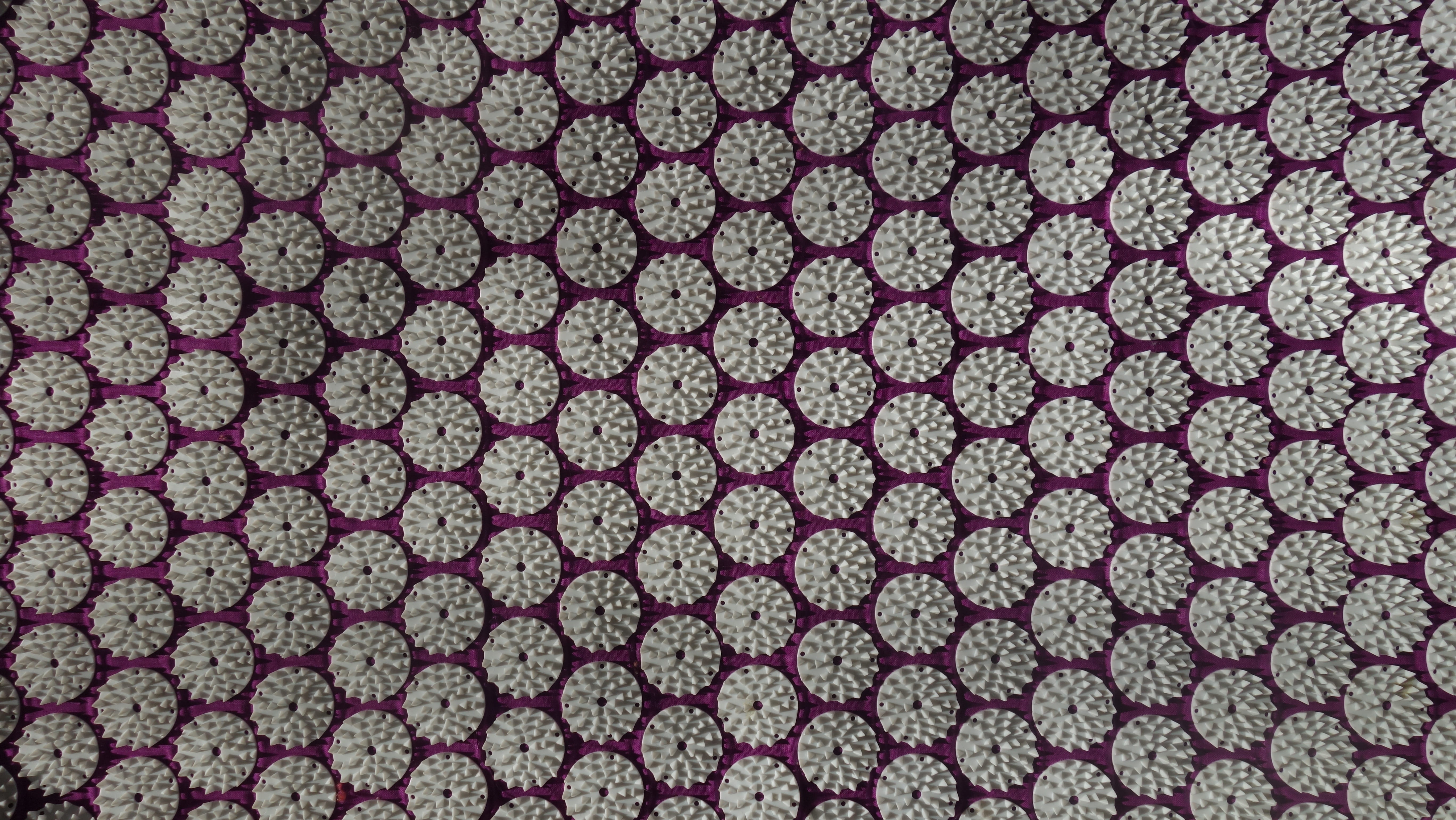 akkupressurmatte, pattern, regularly, circle, pointed, geometry