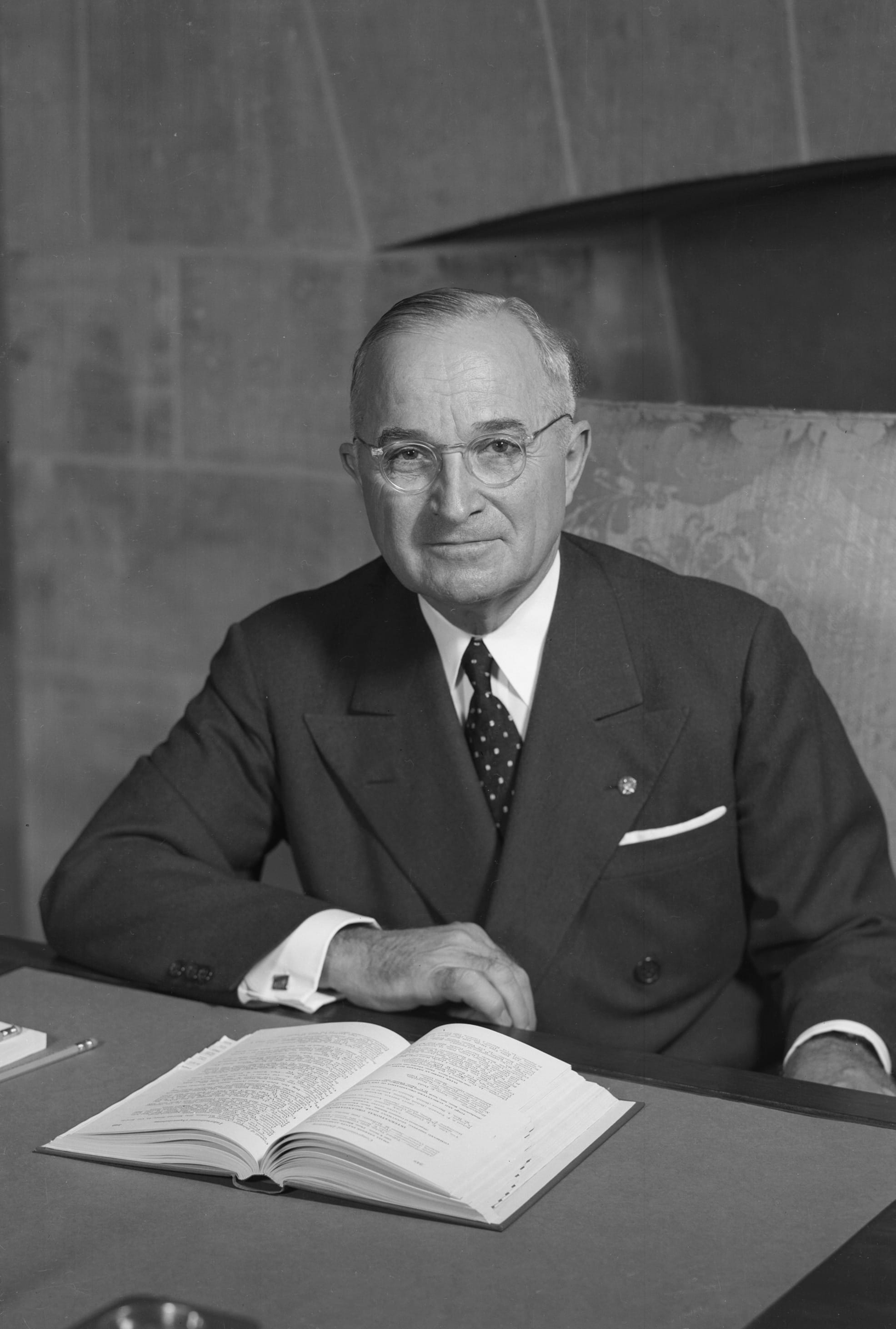 Harry S. Truman Portrait, photo, harry s truman, president, public domain