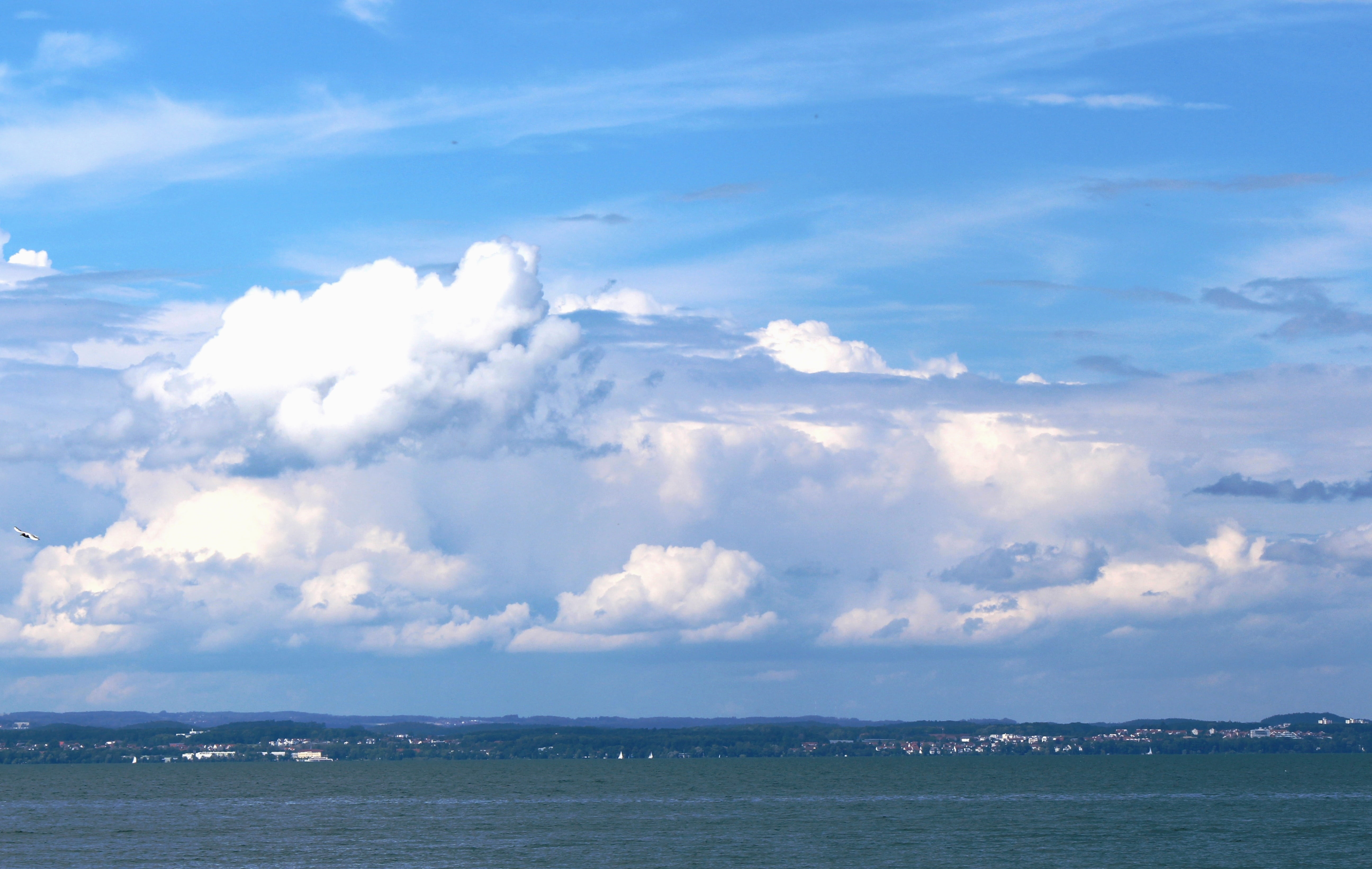 clouds, cloud mountains, sky, water, mood, atmosphere, cloud - sky