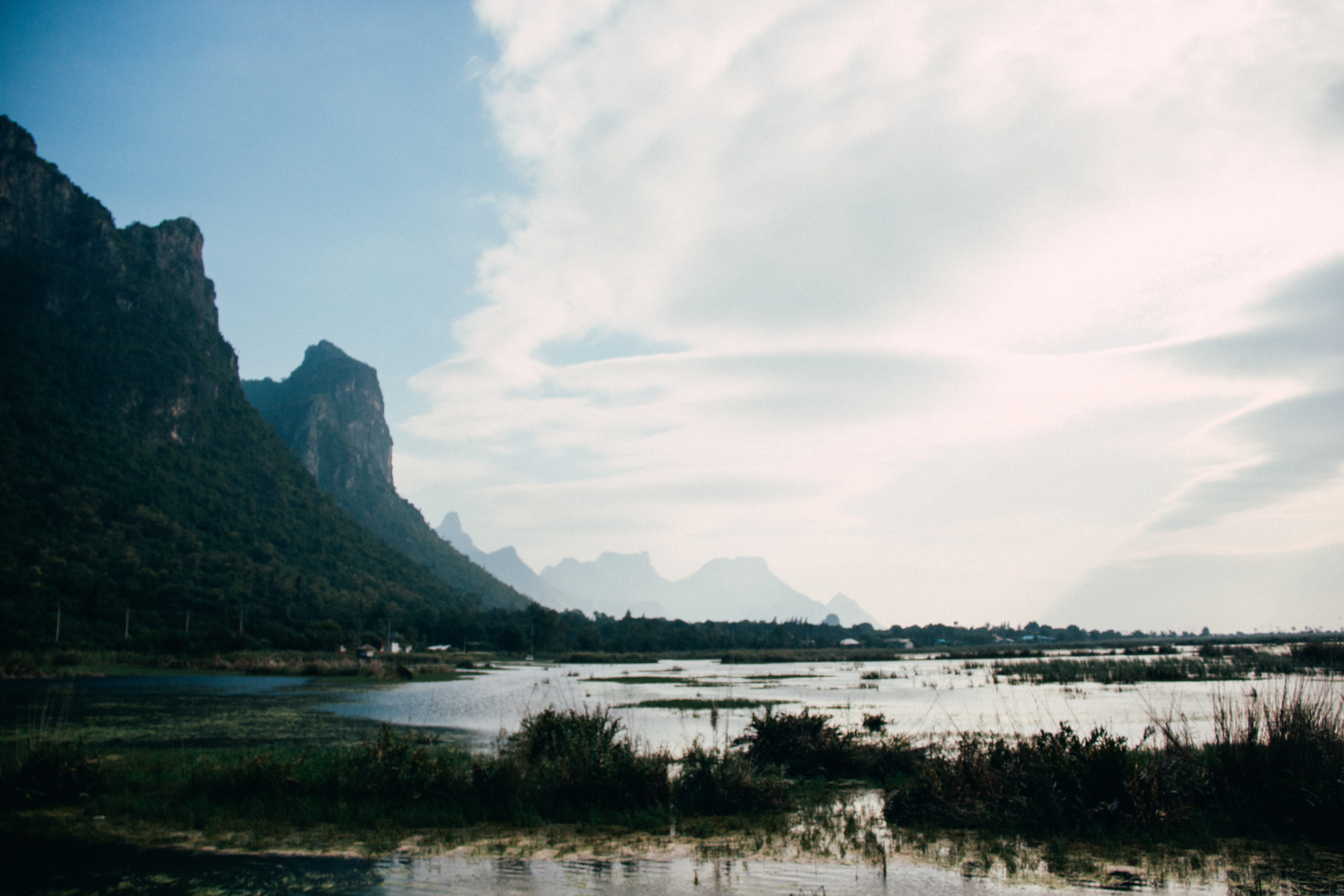 landscape, mountains, nature, sky, clouds, daylight, environment