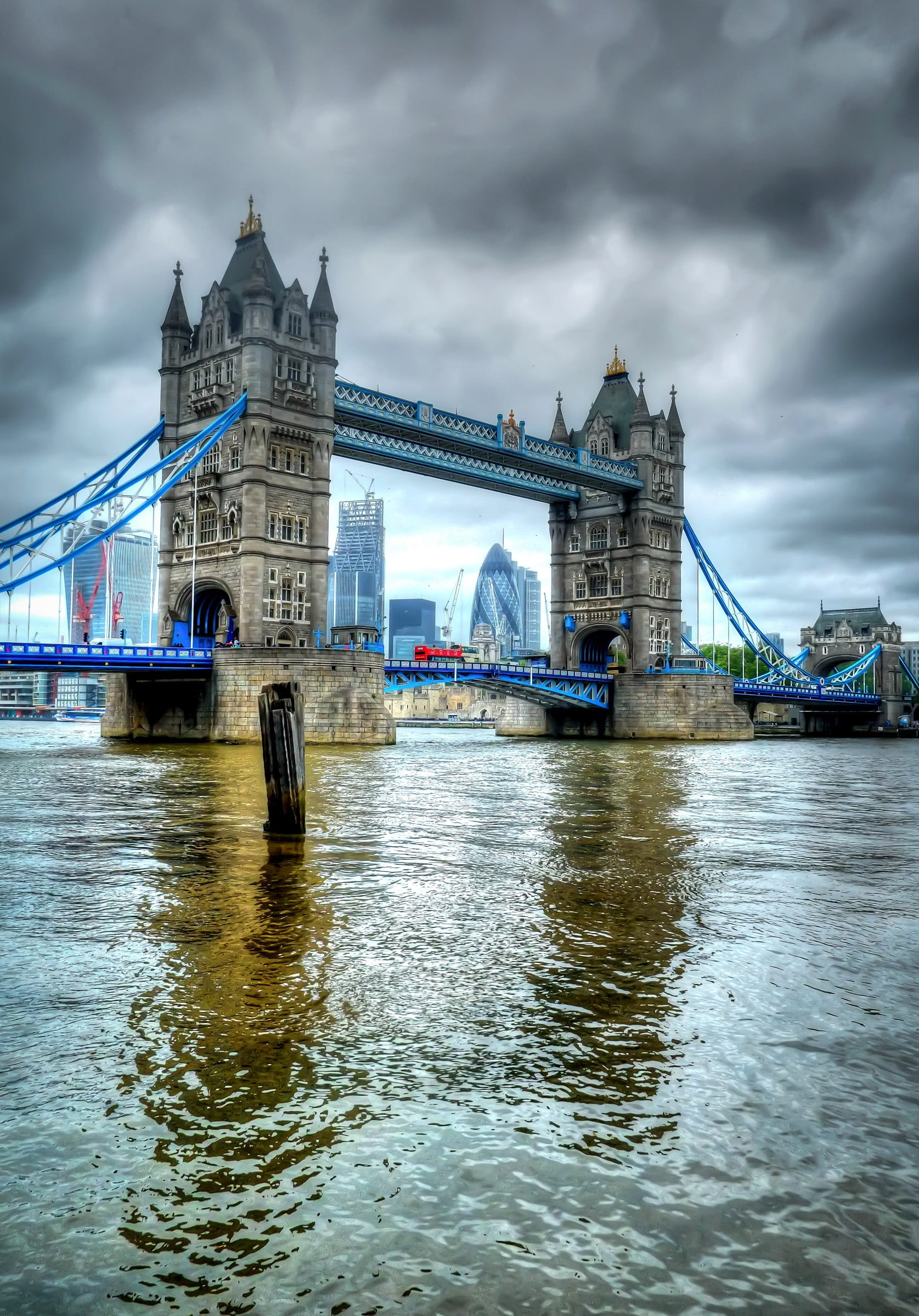 Tower Bridge, London, Britain, Travel, City, England, Landmark