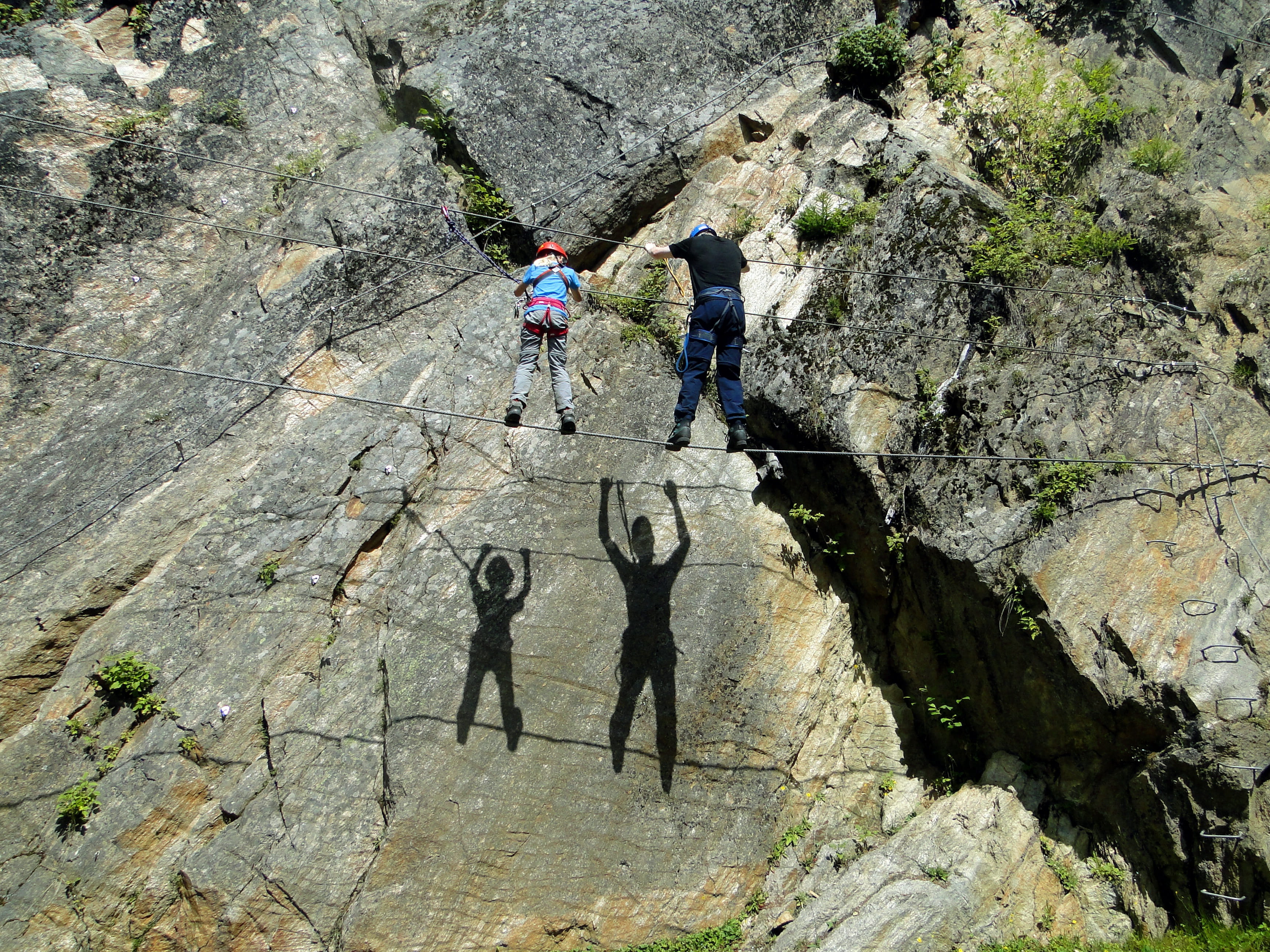 Rope Bridge, Climbing Garden, high pointer, pitztal, outdoors