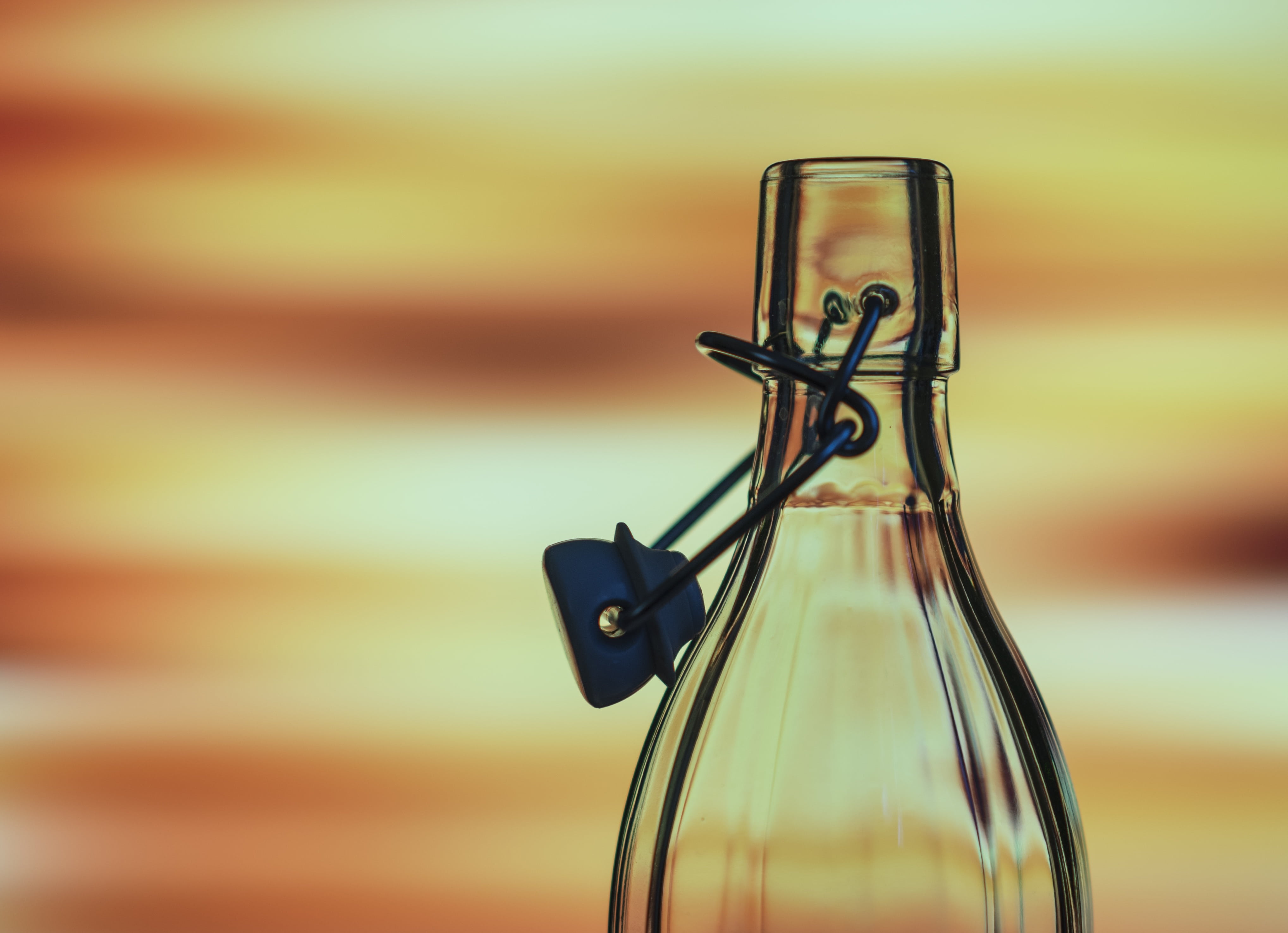 clear glass bottle, water bottle, creative, background, designed