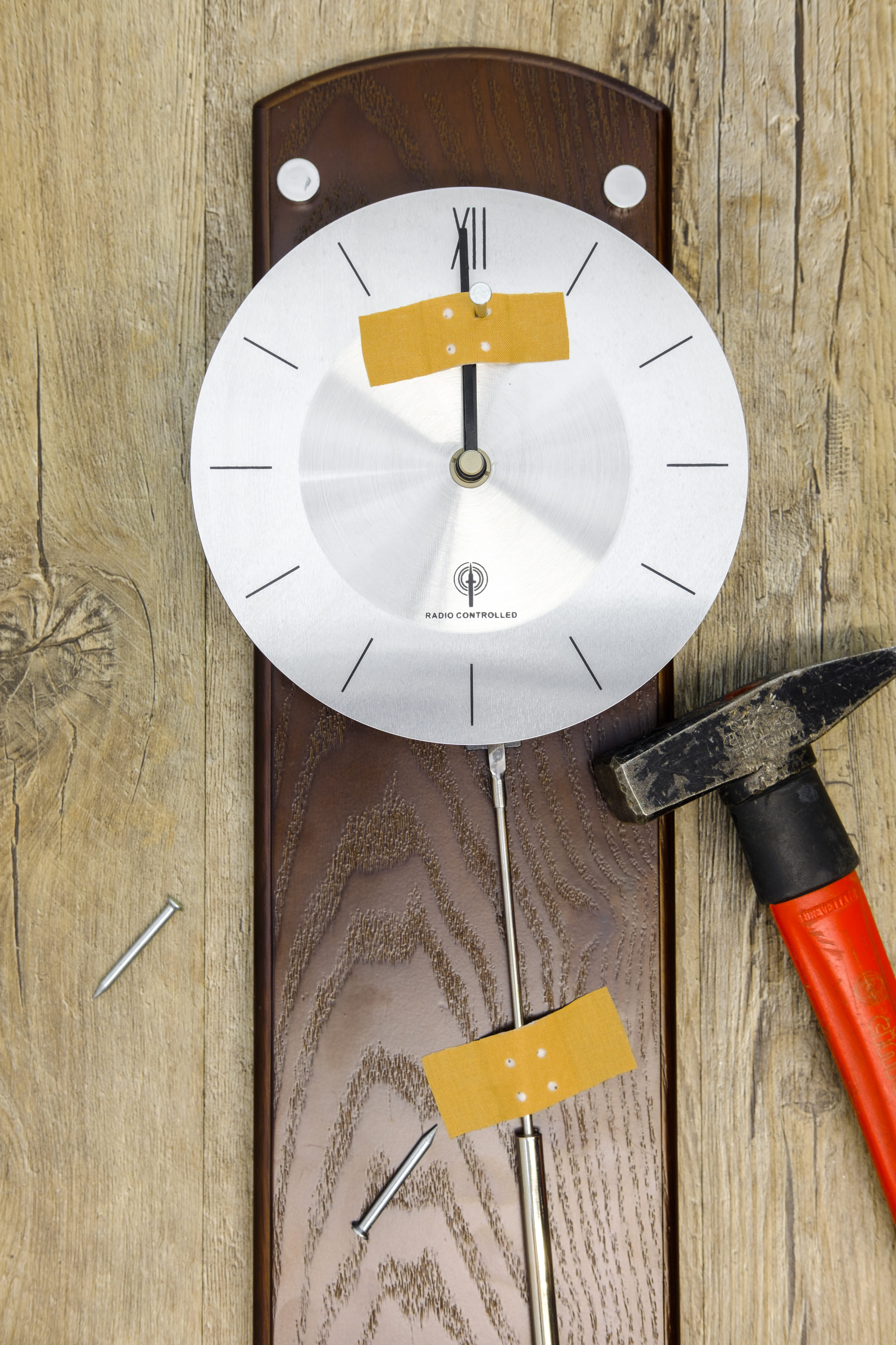 time, clock, pointer, clock face, transience, age, stop, nail