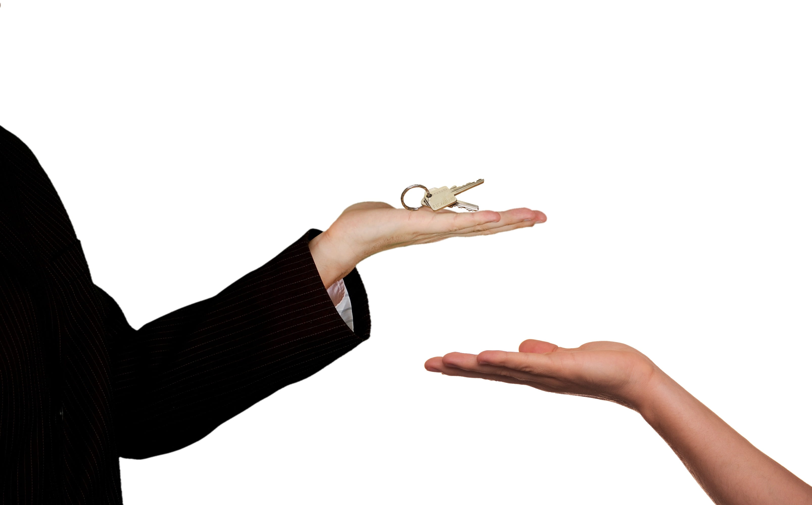 person holding brown key, real estate, agent, sale, home, keys