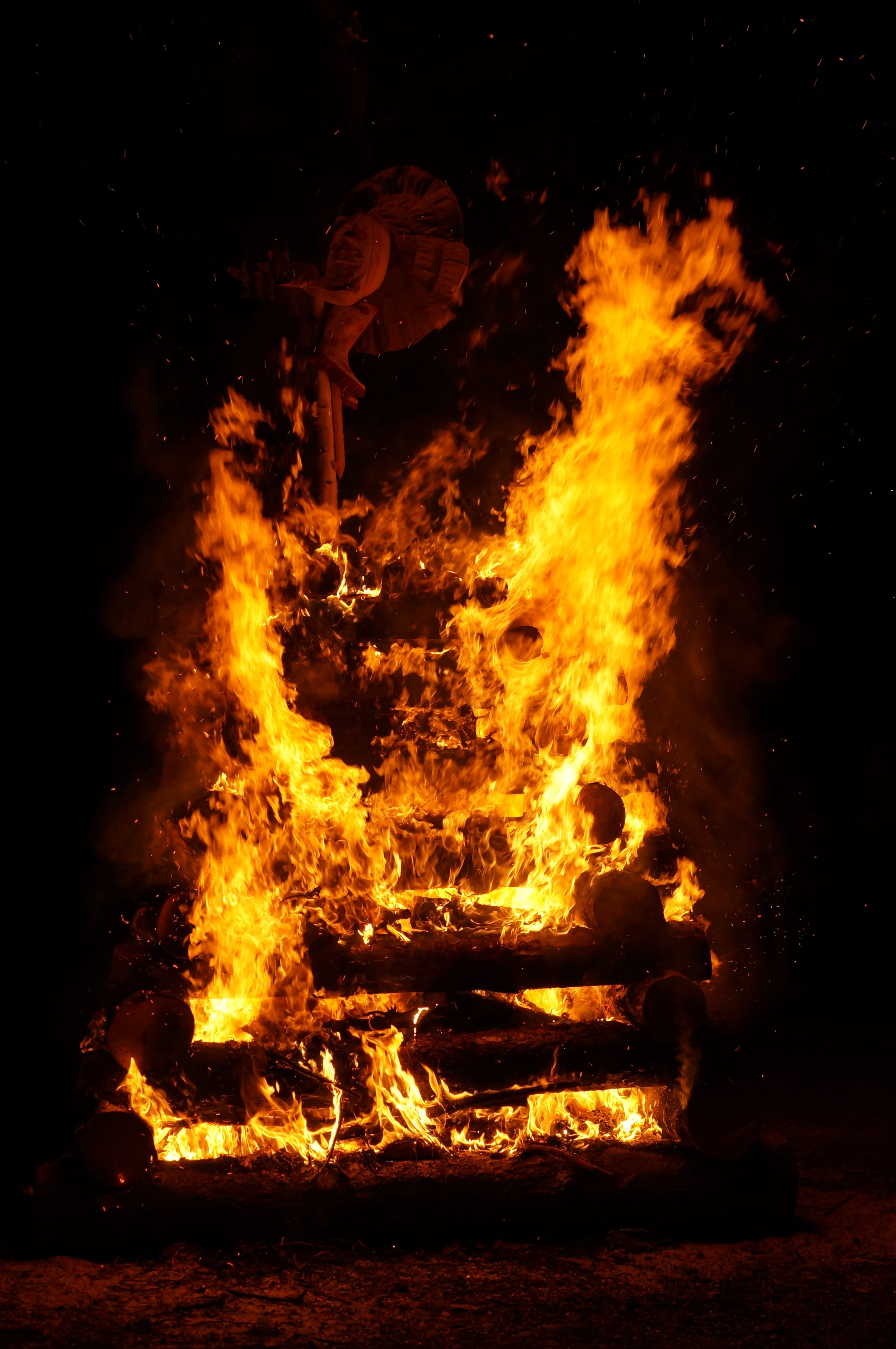 Fire, Burning, Burning, Flames, Border, fire - natural phenomenon