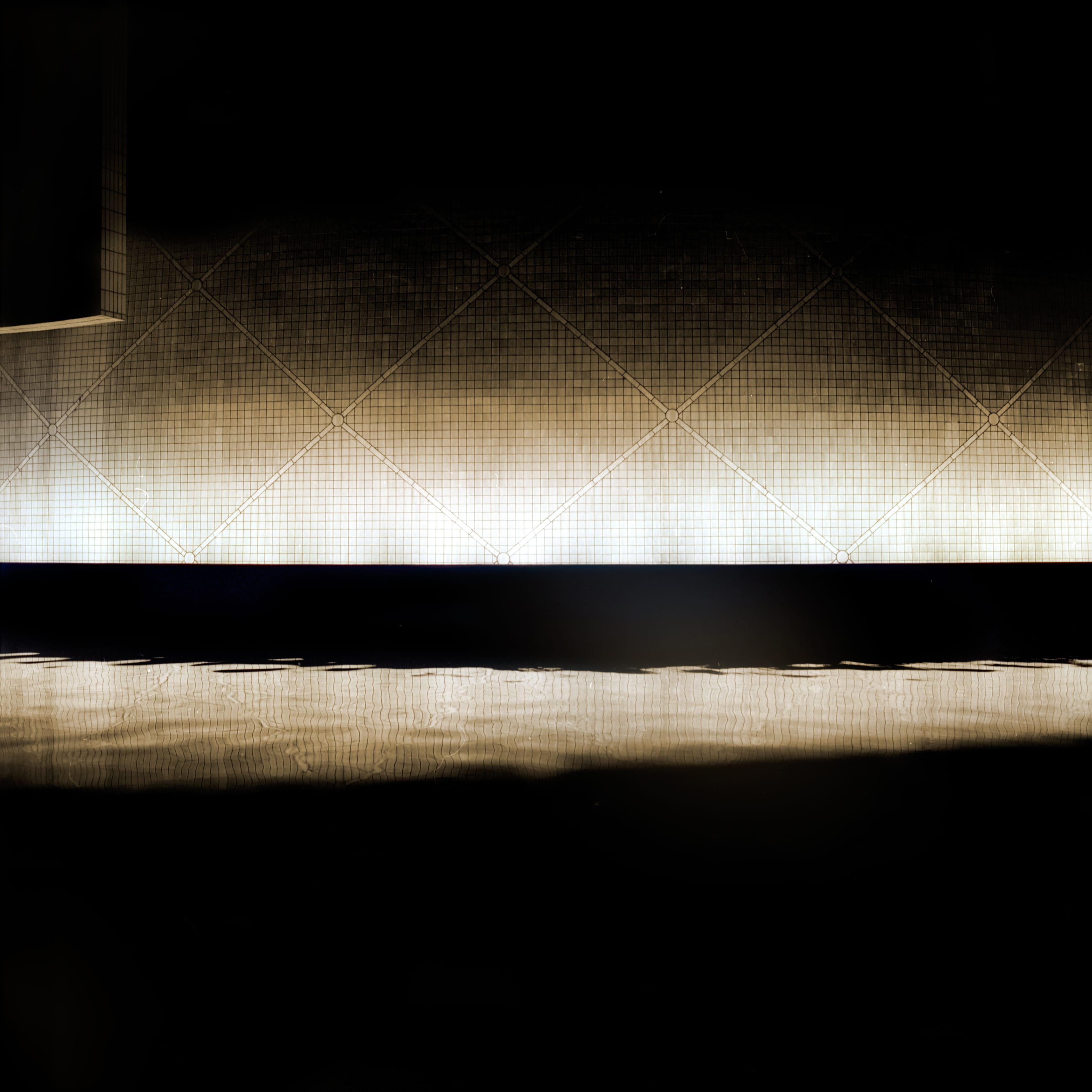 untitled, water, reflection, abstract, building, shape, night