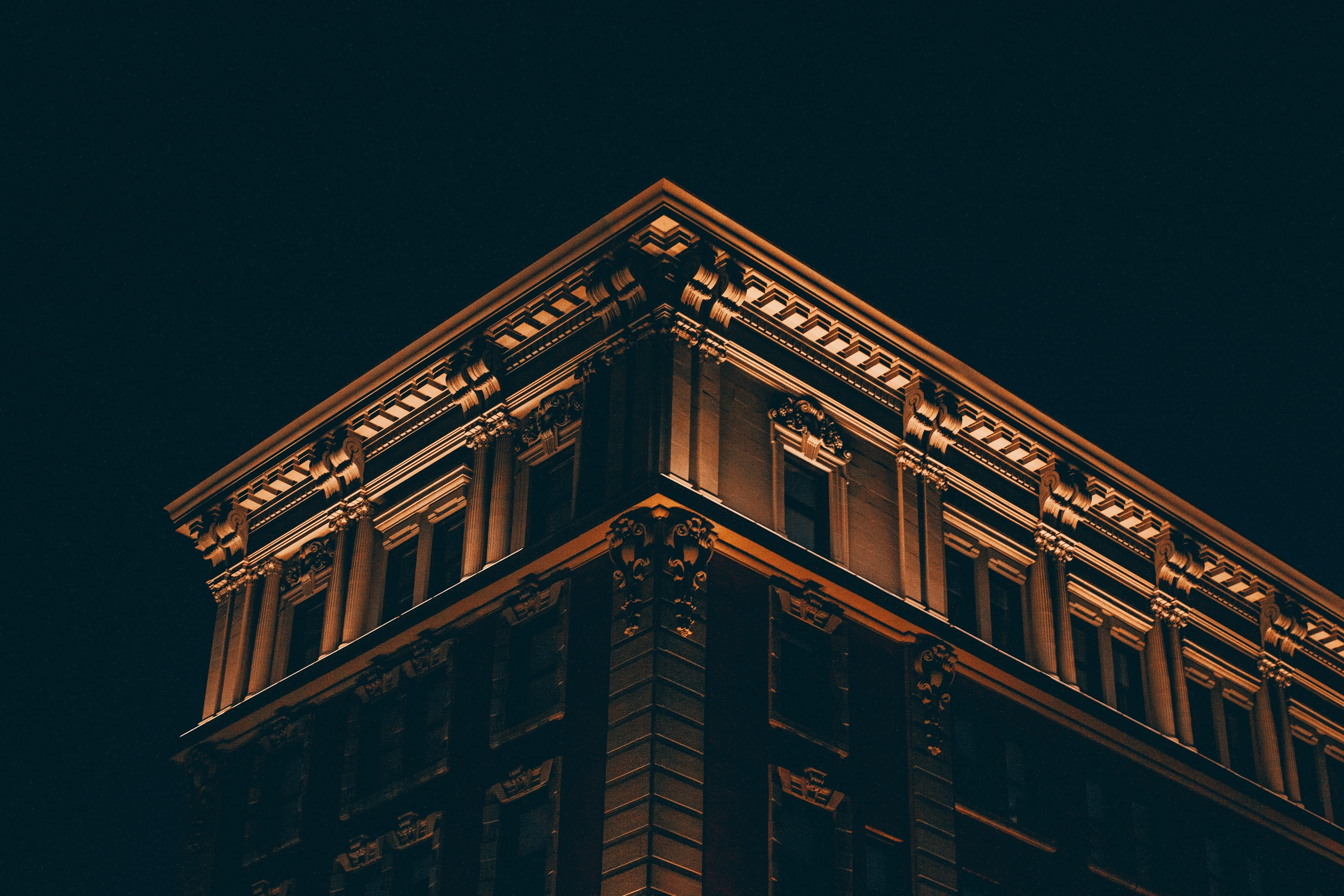 dark, night, building, structure, architecture, built structure