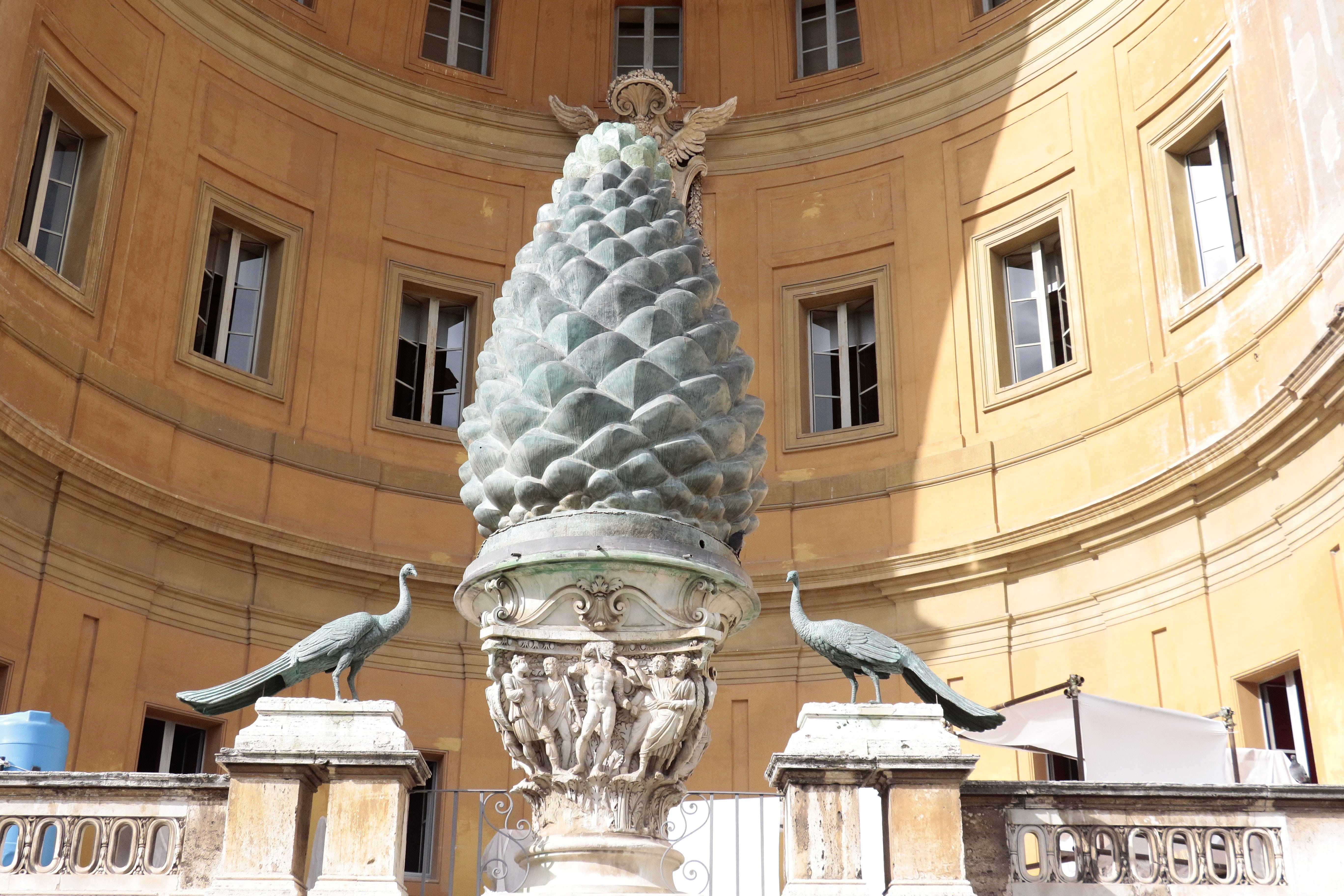 vatican, patio, inside, architecture, built structure, building exterior