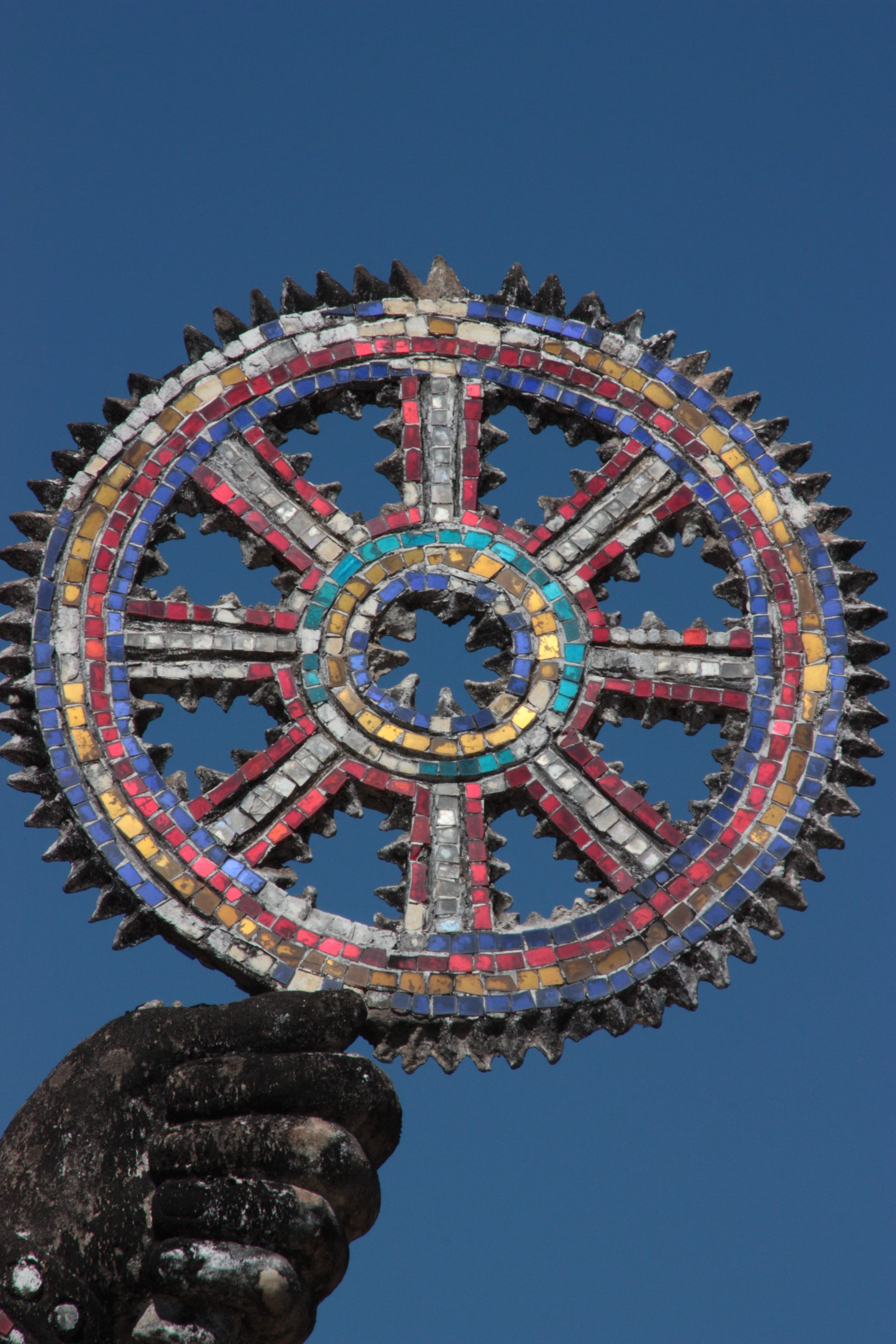 Wheel, Mosaic, Design, Pattern, Texture, circle, geometric