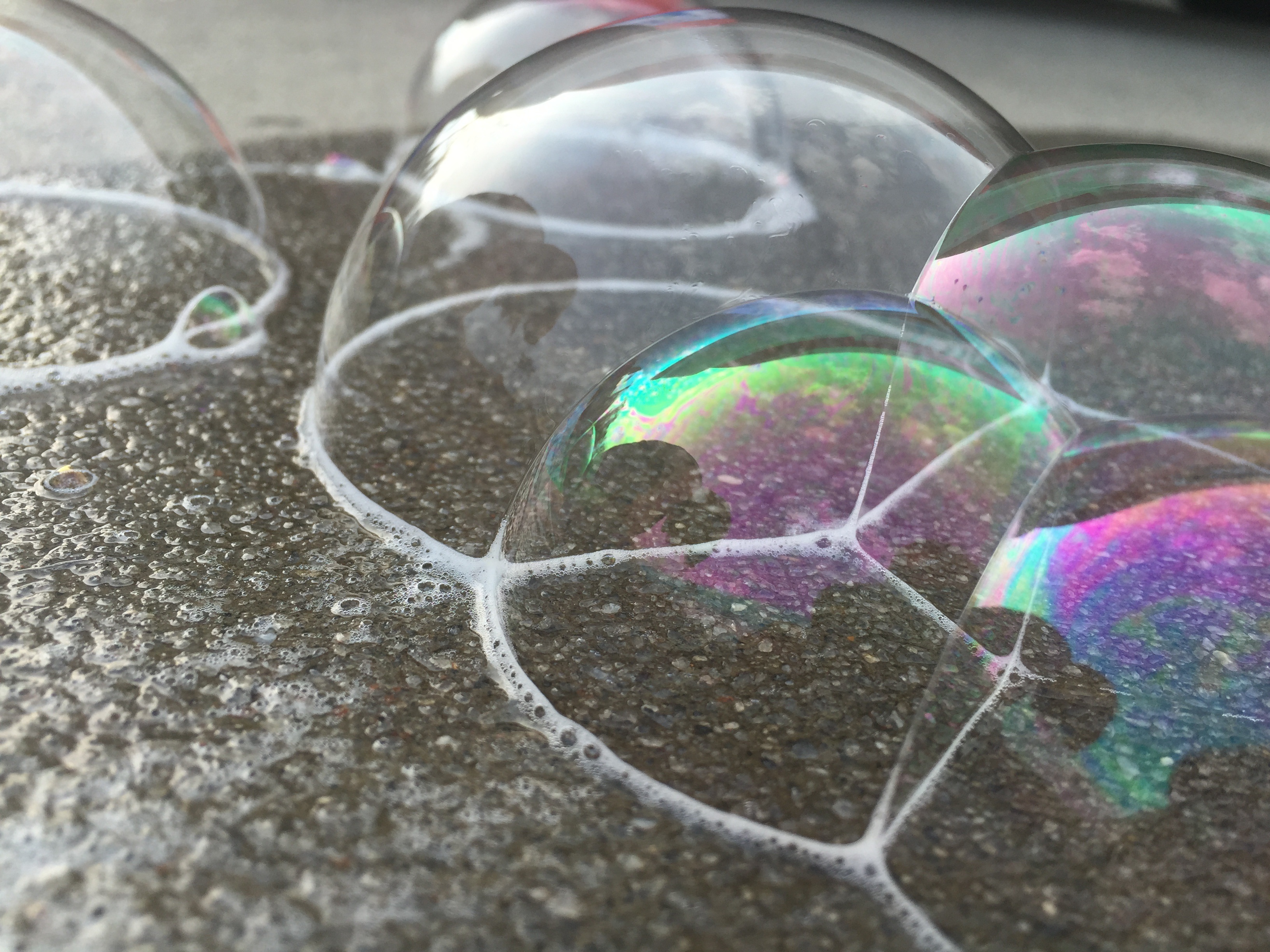 bubbles, soap, soap bubbles, multi colored, vulnerability, fragility