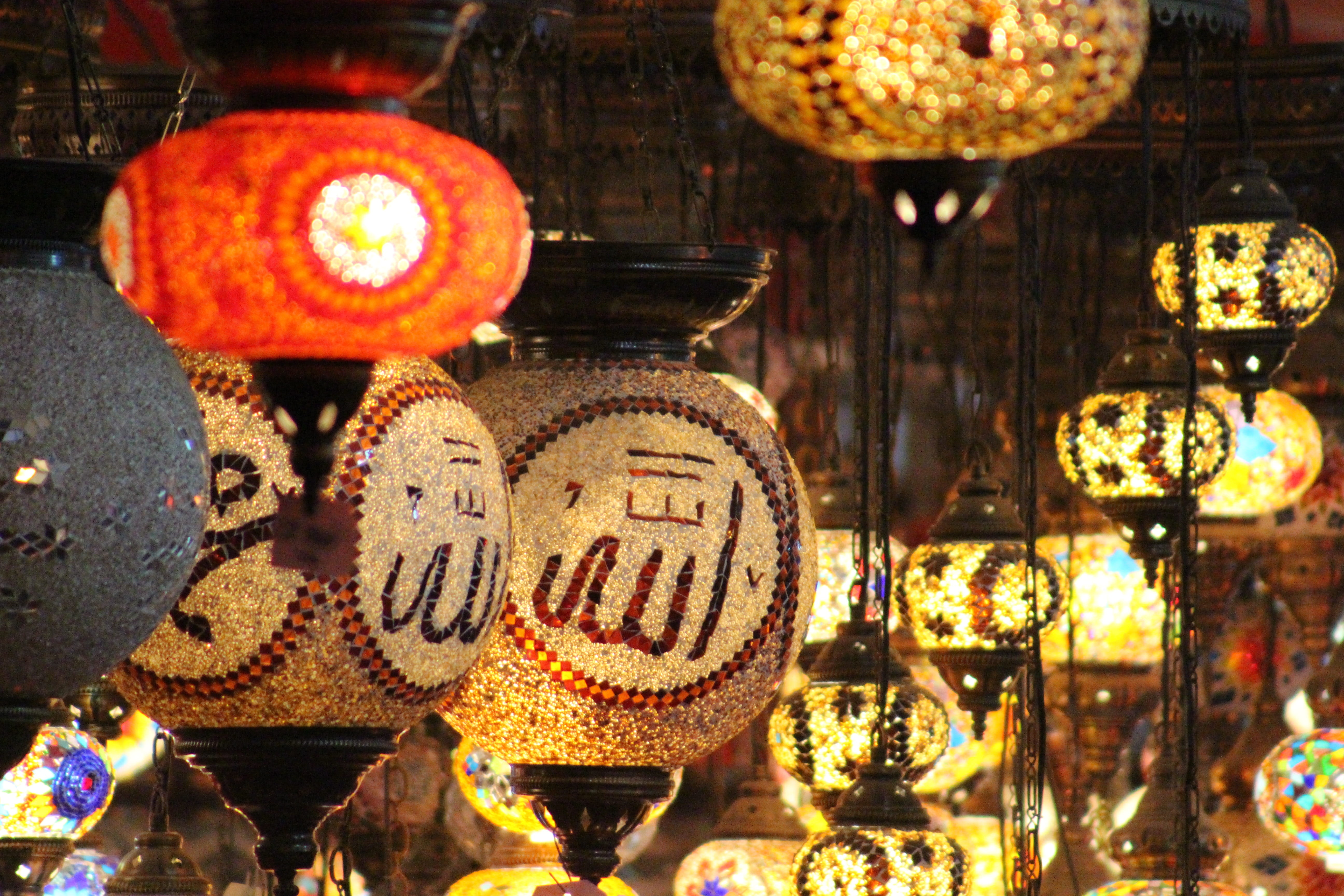lantern, market, celebration, decoration, lamp, traditional