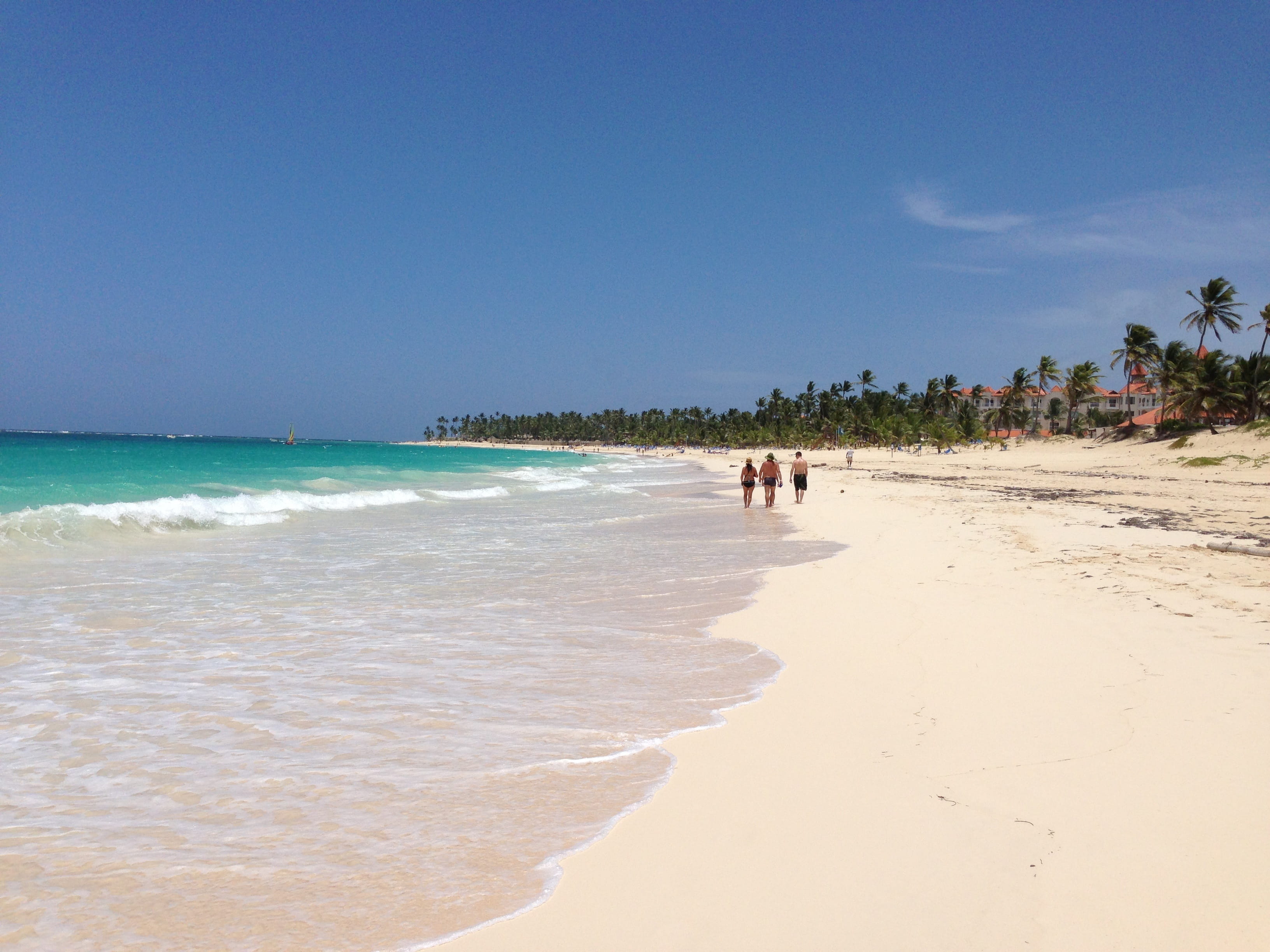 Free download | HD wallpaper: people at the seashore, Punta Cana, Beach ...