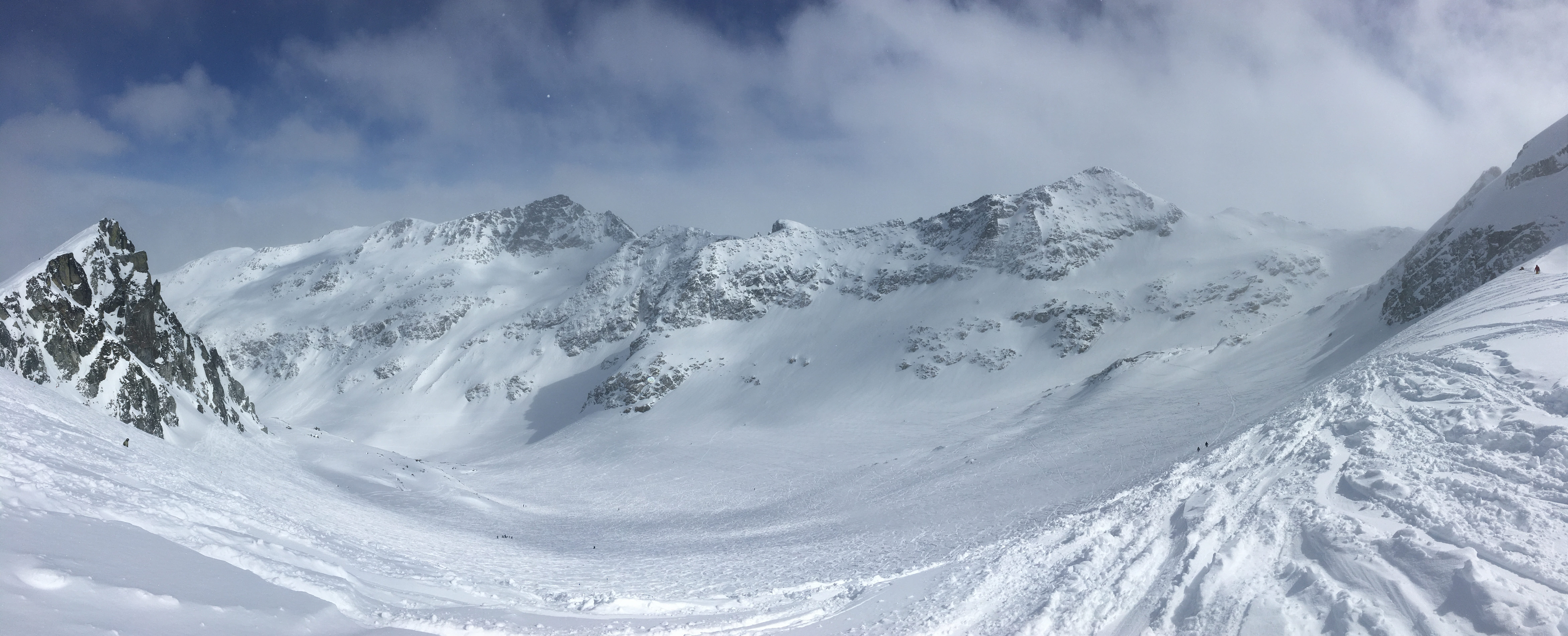snow, winter, panoramic, panorama, cold, cold temperature, mountain