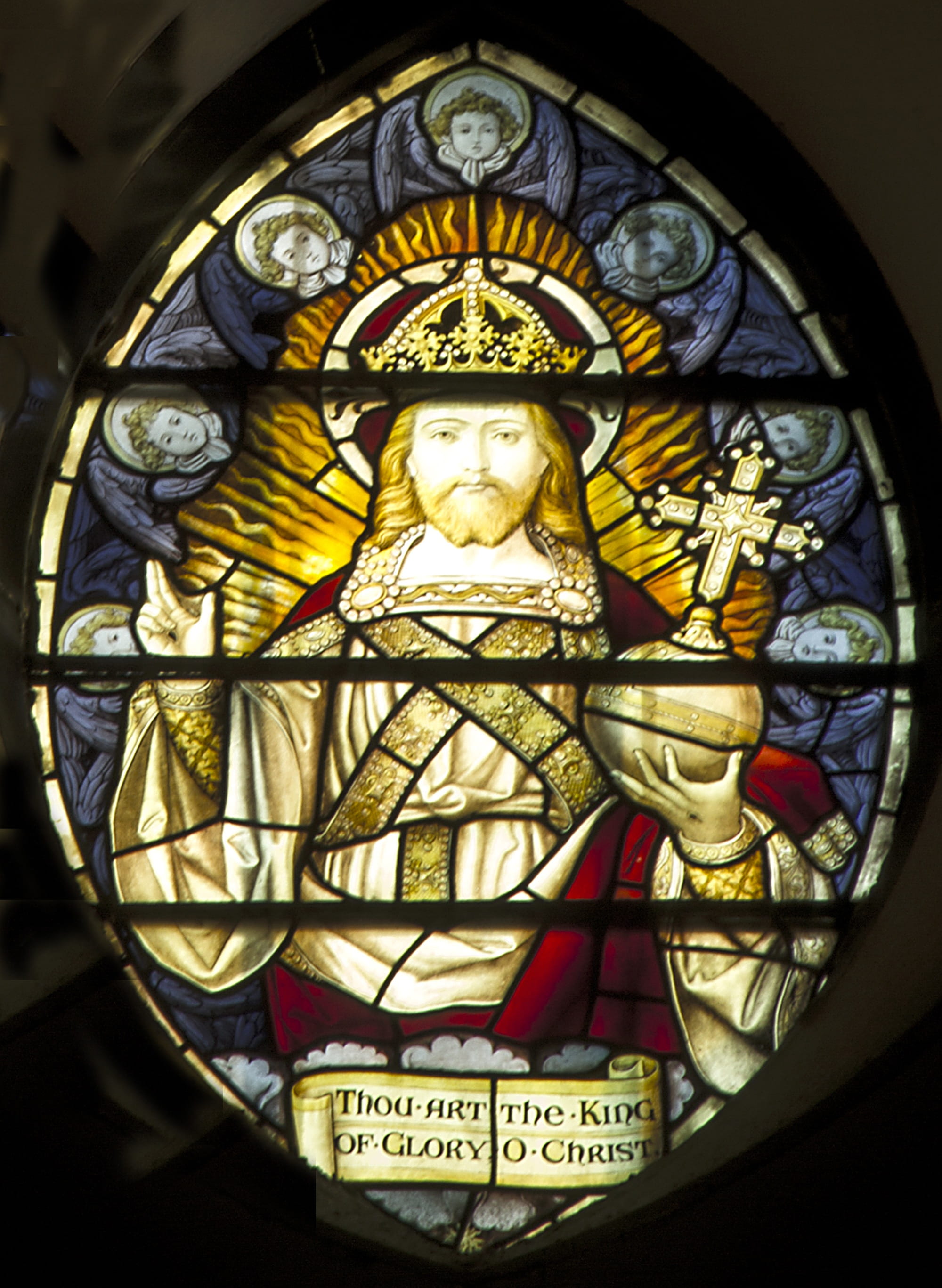 Stained Glass, Church, Window, stained glass window, religion