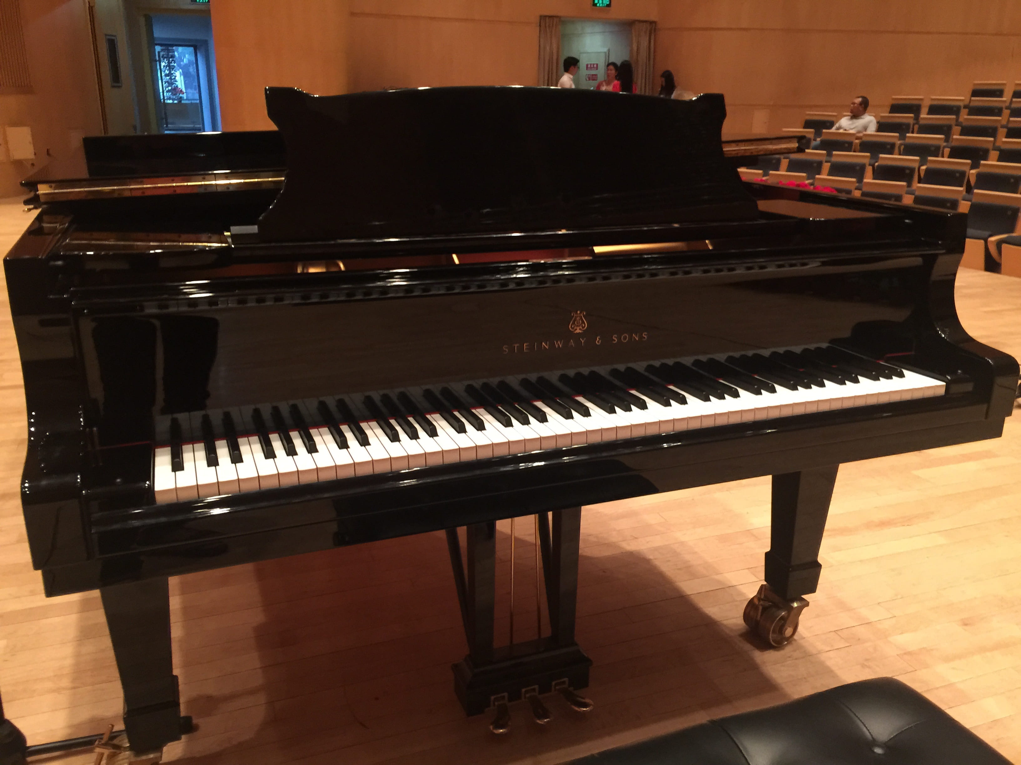 Piano, Steinway, concert hall, music, musical instrument, piano key