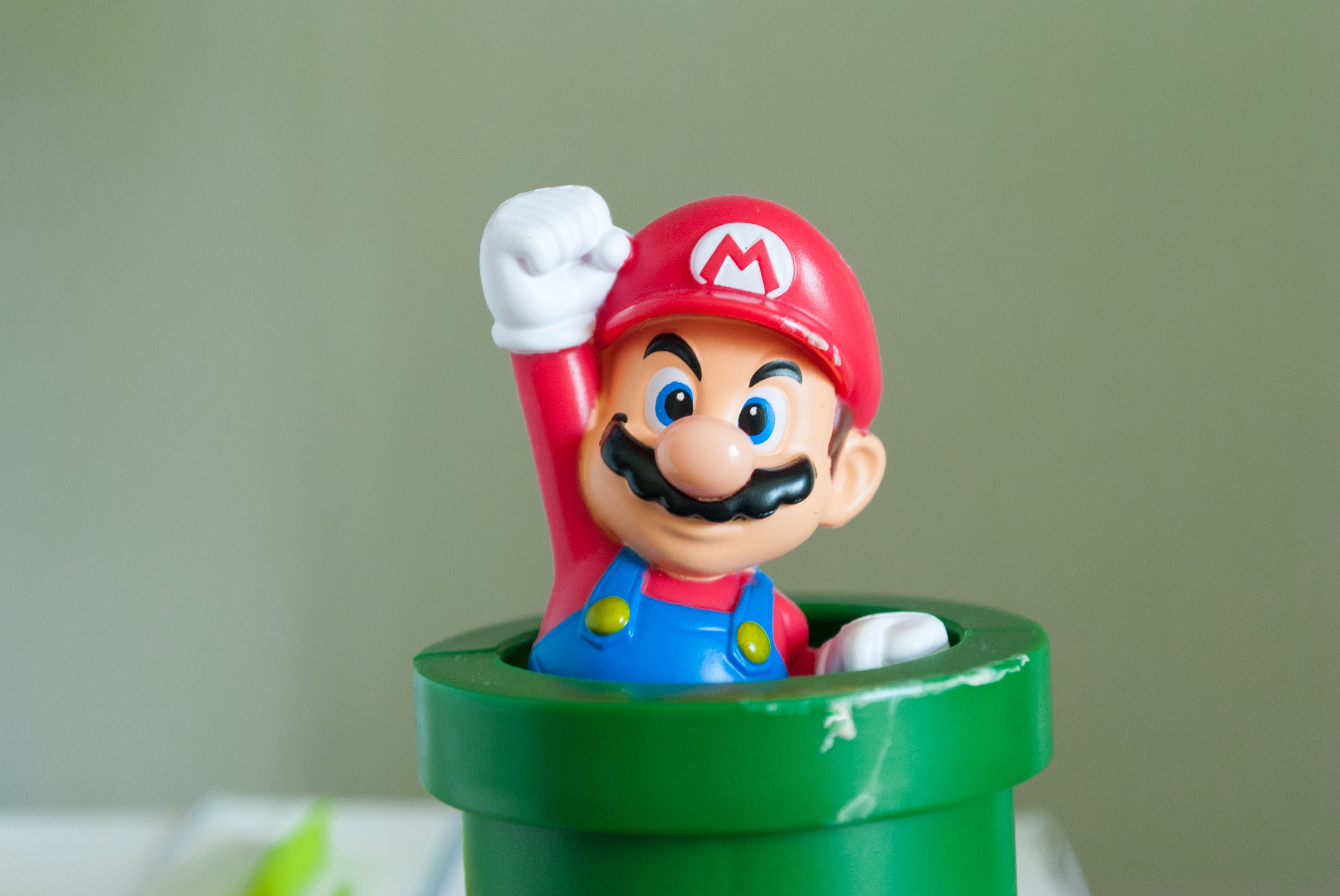 Mario Bros plastic toy, super mario, mario bross, picture, photo