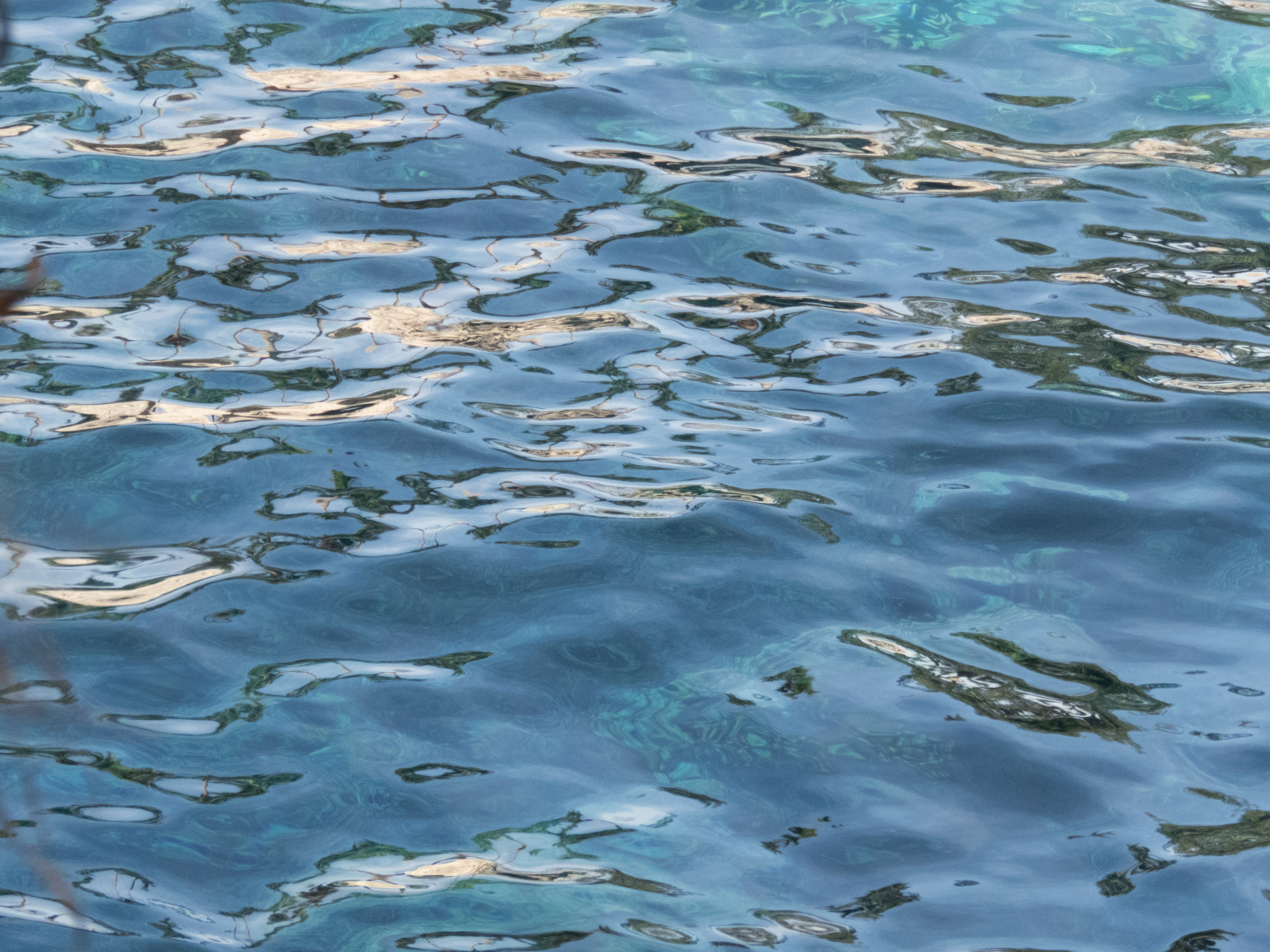 surface, water, reflections, transparent, blue, liquid, clear