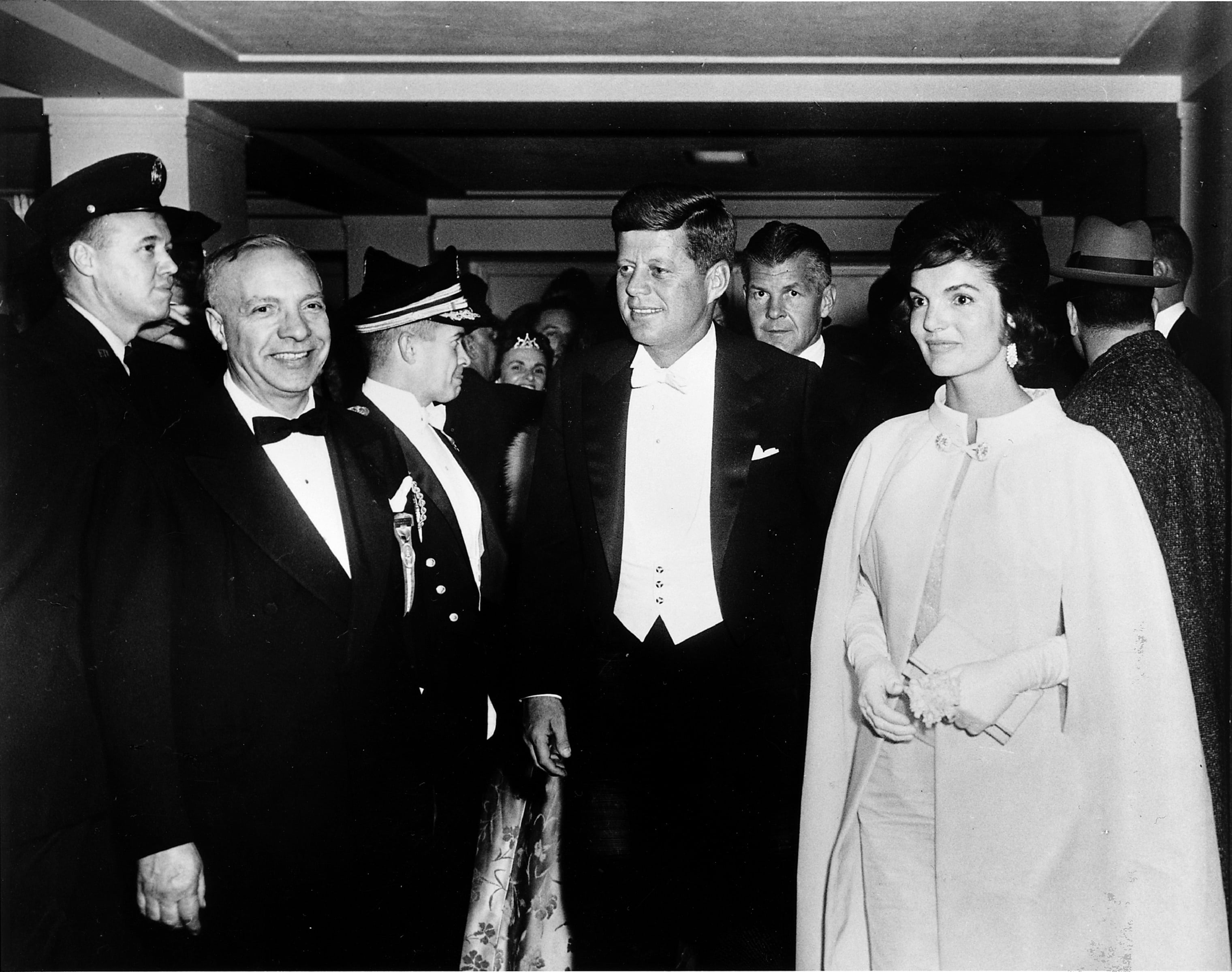 John F. Kennedy beside wife grayscale photo, president john f kennedy